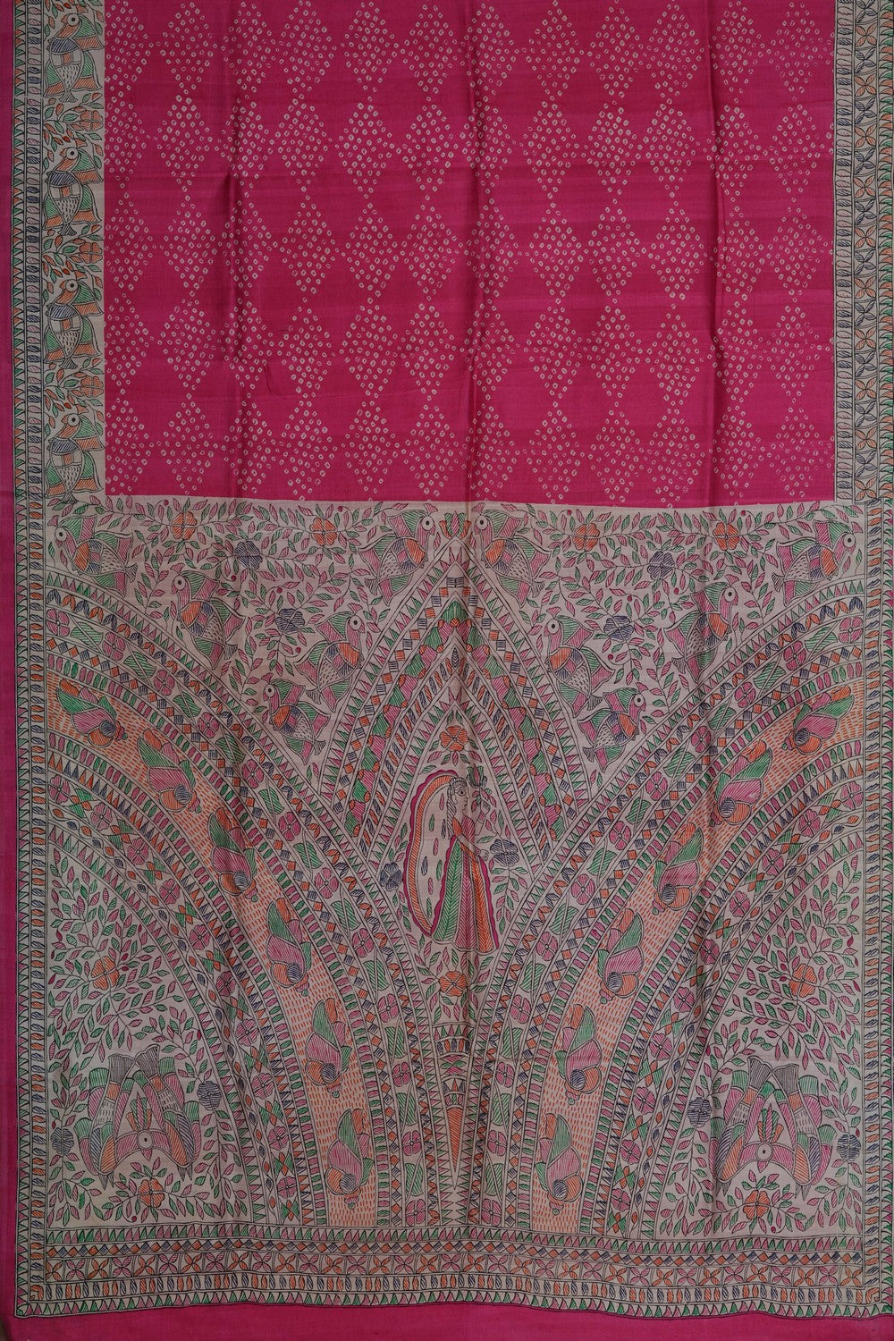 Image of A unique fusion of tradition and modern aesthetics saree