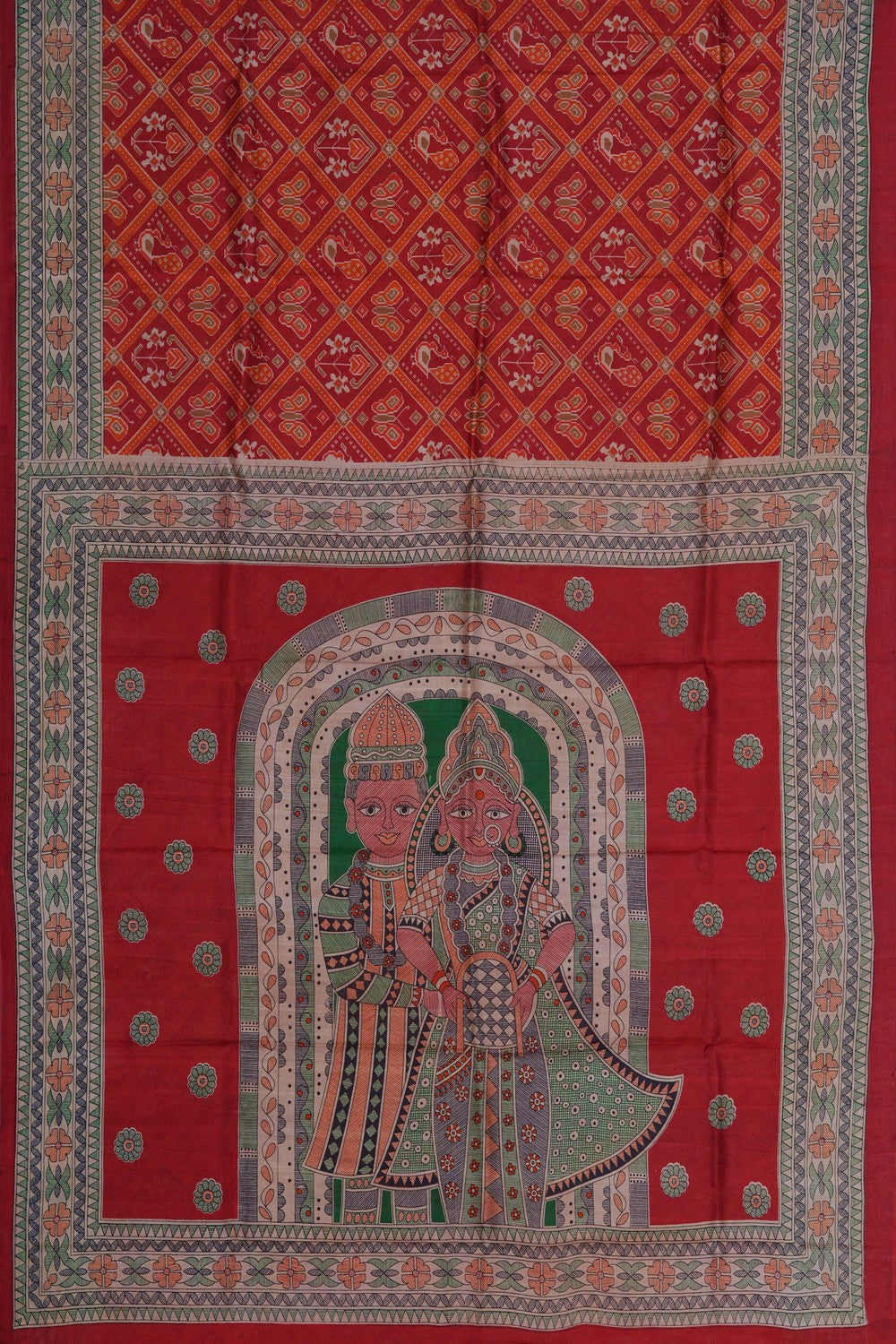 Image of A unique fusion of tradition and modern aesthetics saree