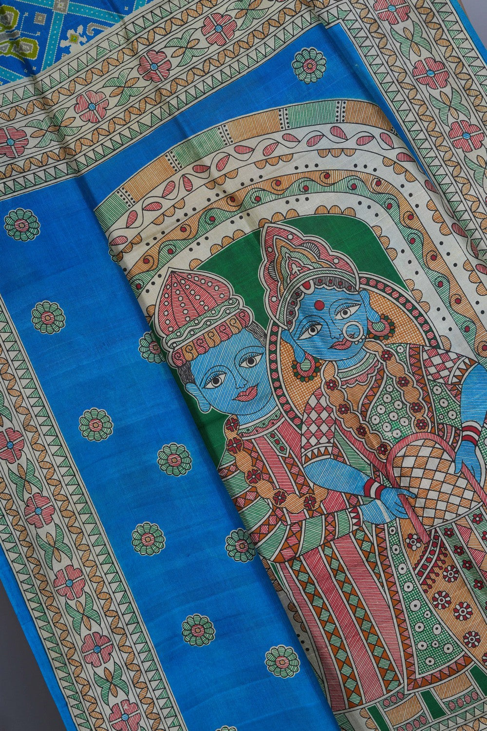 Image of A unique fusion of tradition and modern aesthetics saree