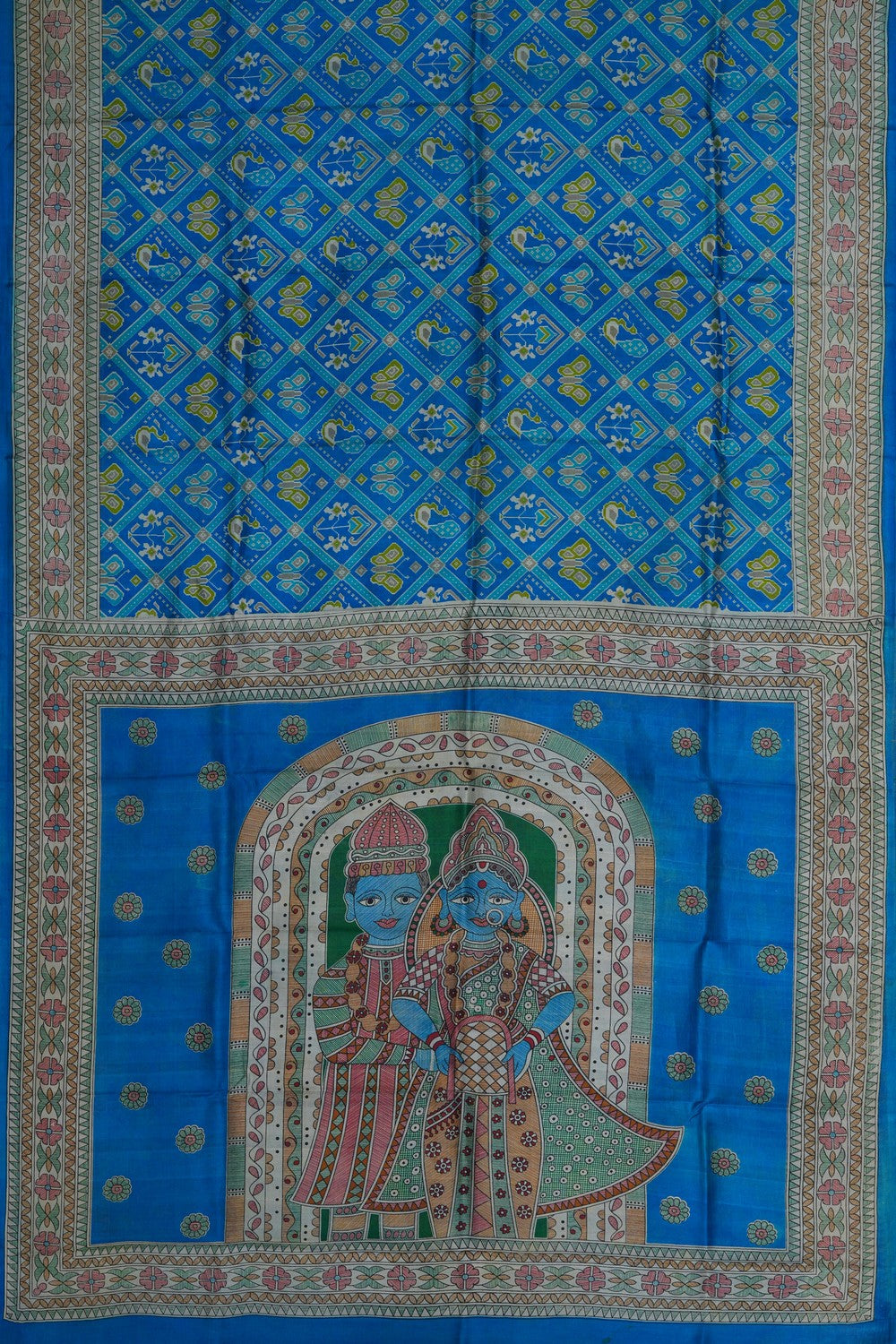 Image of A unique fusion of tradition and modern aesthetics saree