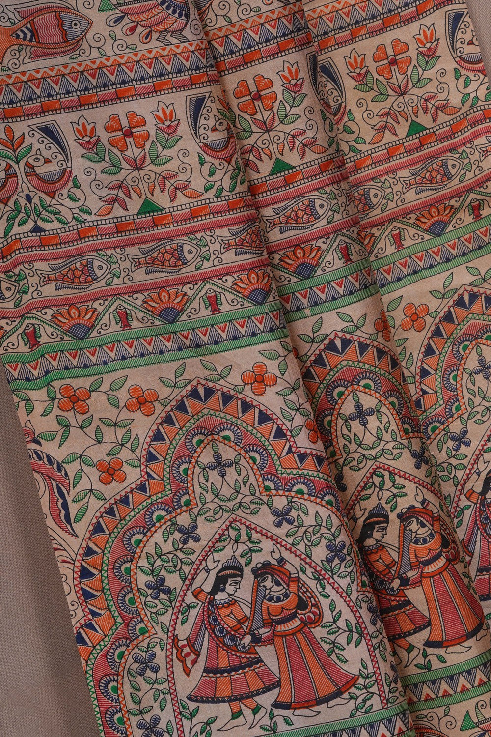 Image of A unique fusion of tradition and modern aesthetics saree