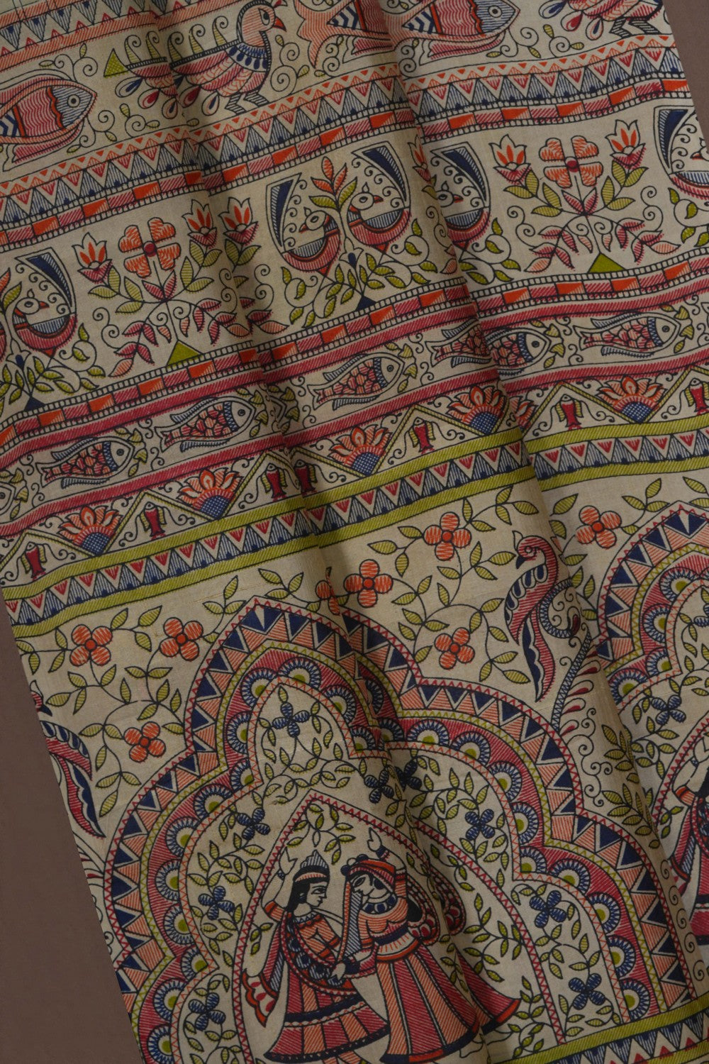 Image of A unique fusion of tradition and modern aesthetics saree