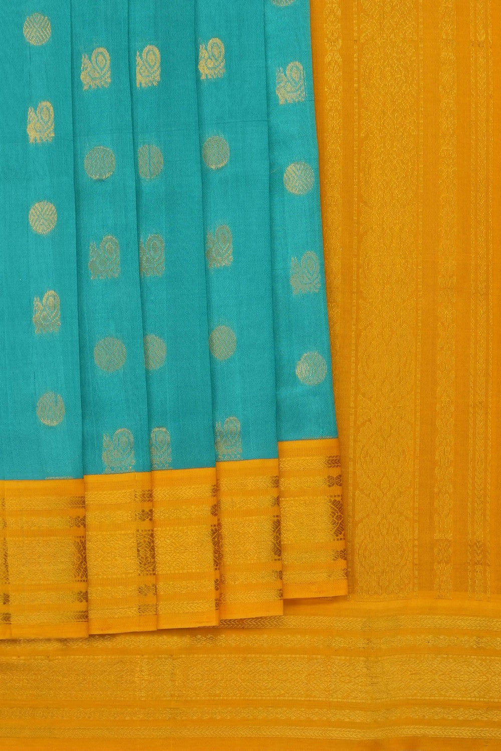 Image of sea-green-venkatagiri-cotton-silk-saree-p-18940708