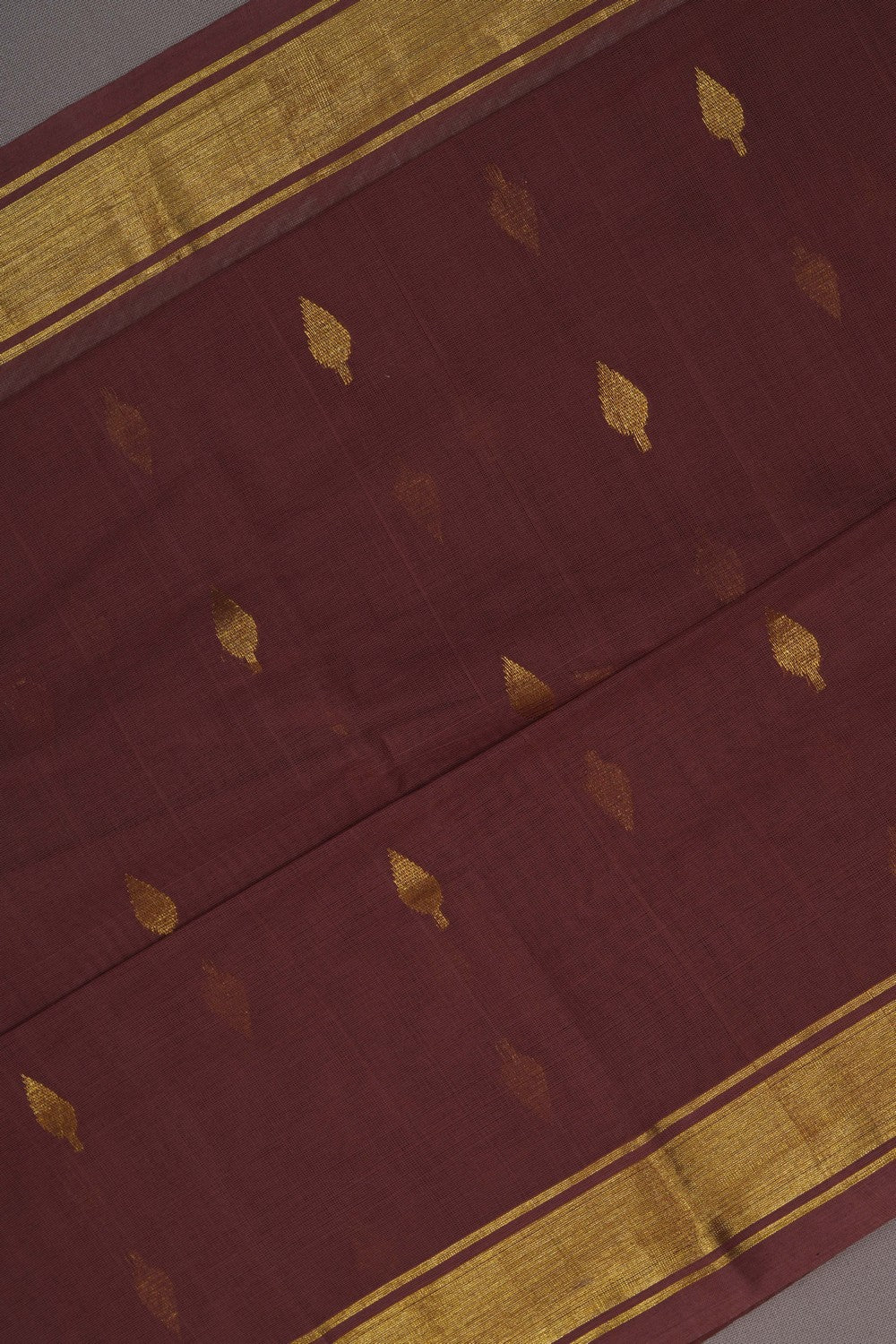Image of A Classy Brown Venkatagiri Saree