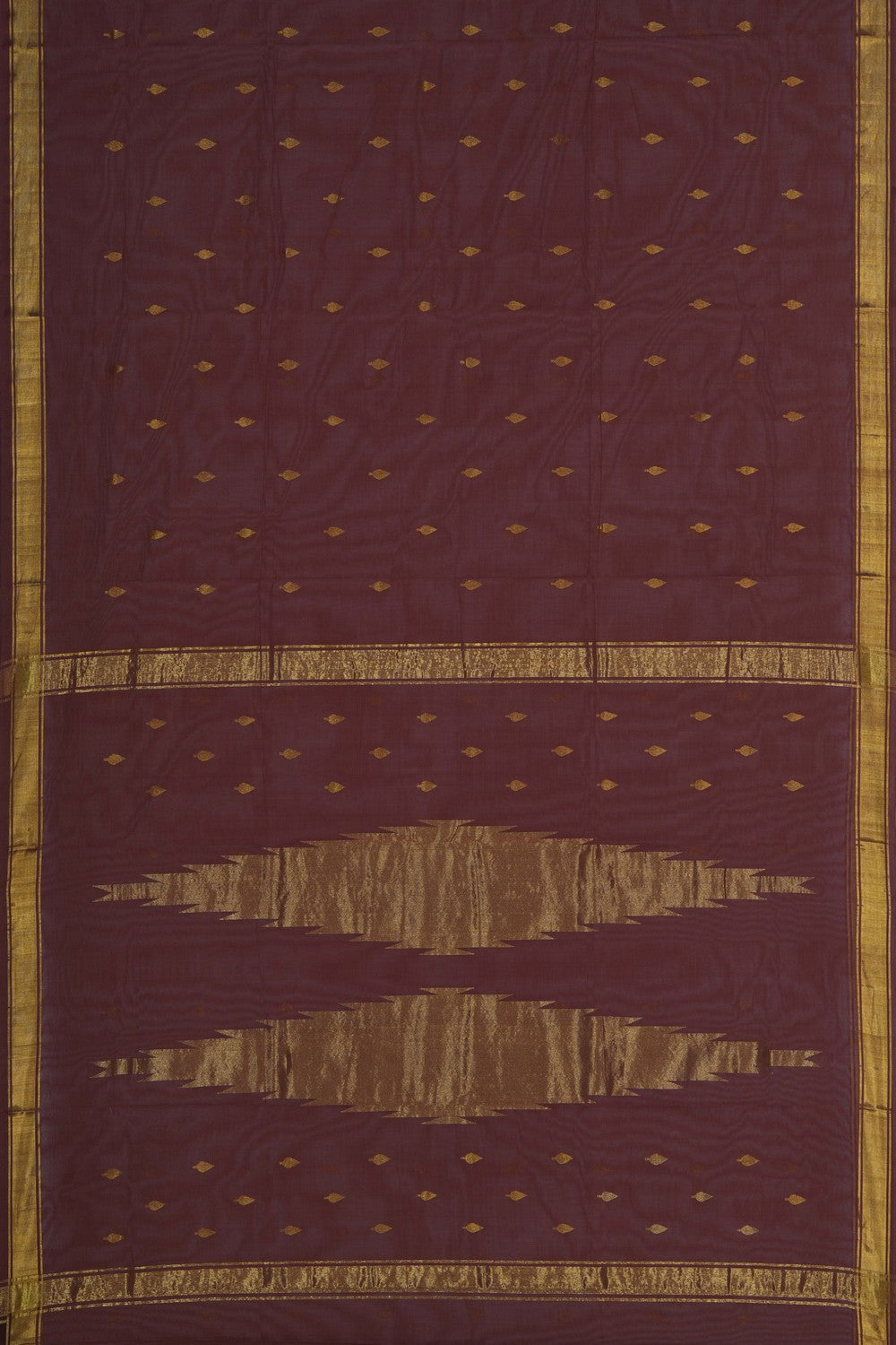 Image of A Classy Brown Venkatagiri Saree