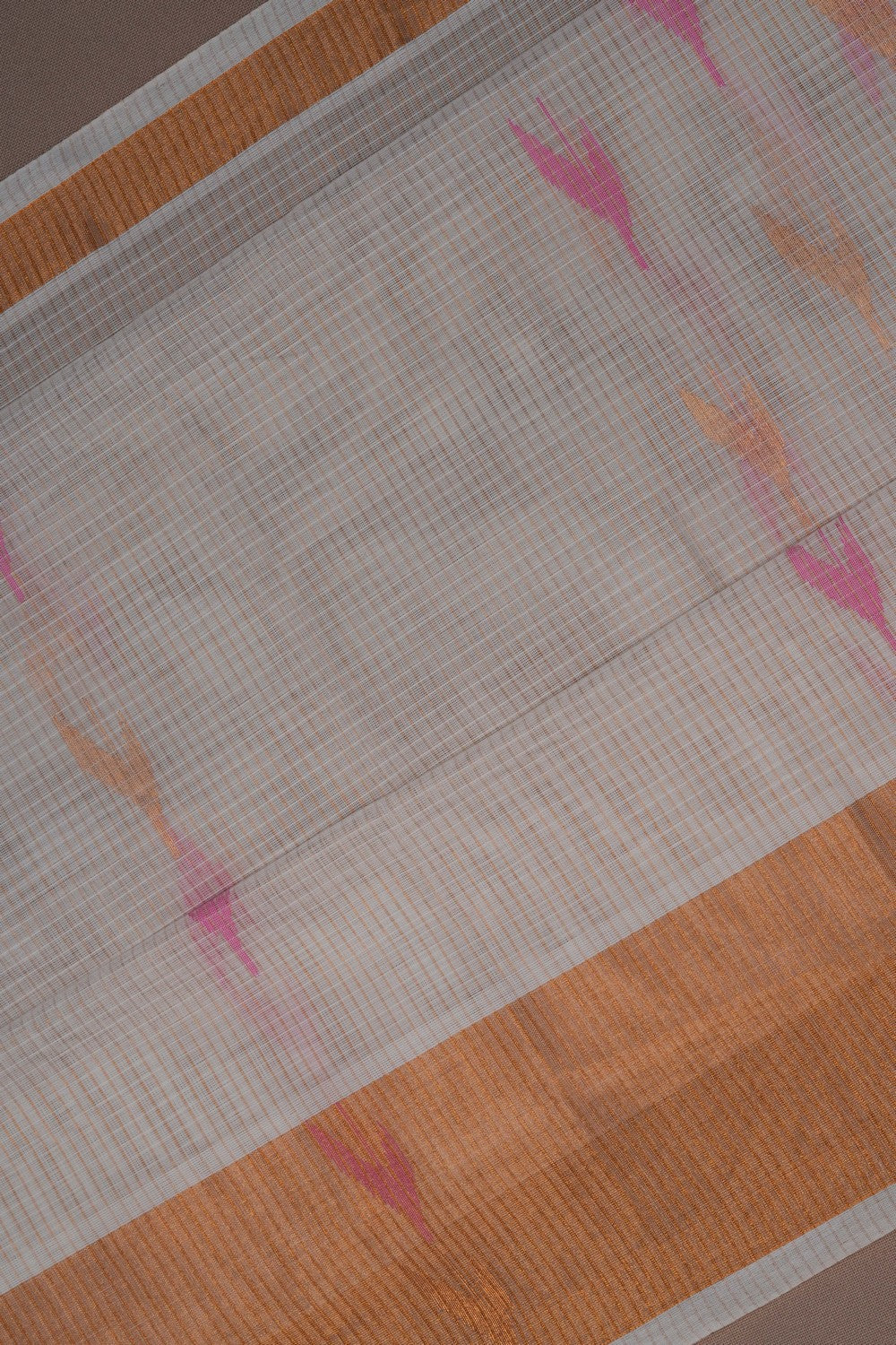 Image of A Classy Off-White Venkatagiri Saree