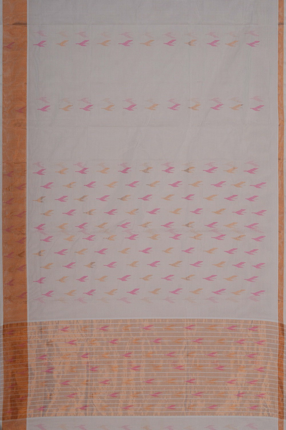 Image of A Classy Off-White Venkatagiri Saree