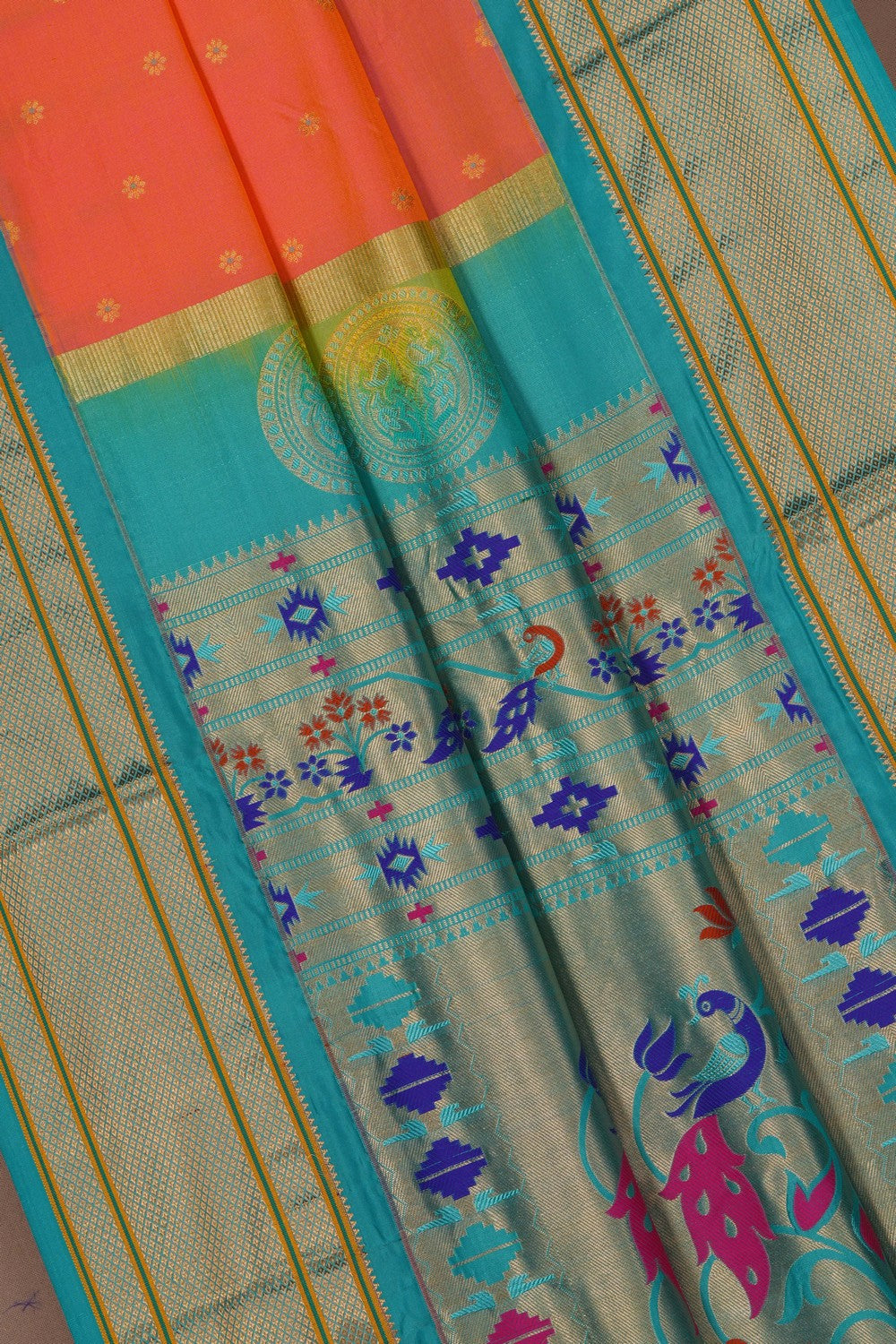 Image of A Beautiful Paithani Silk Saree