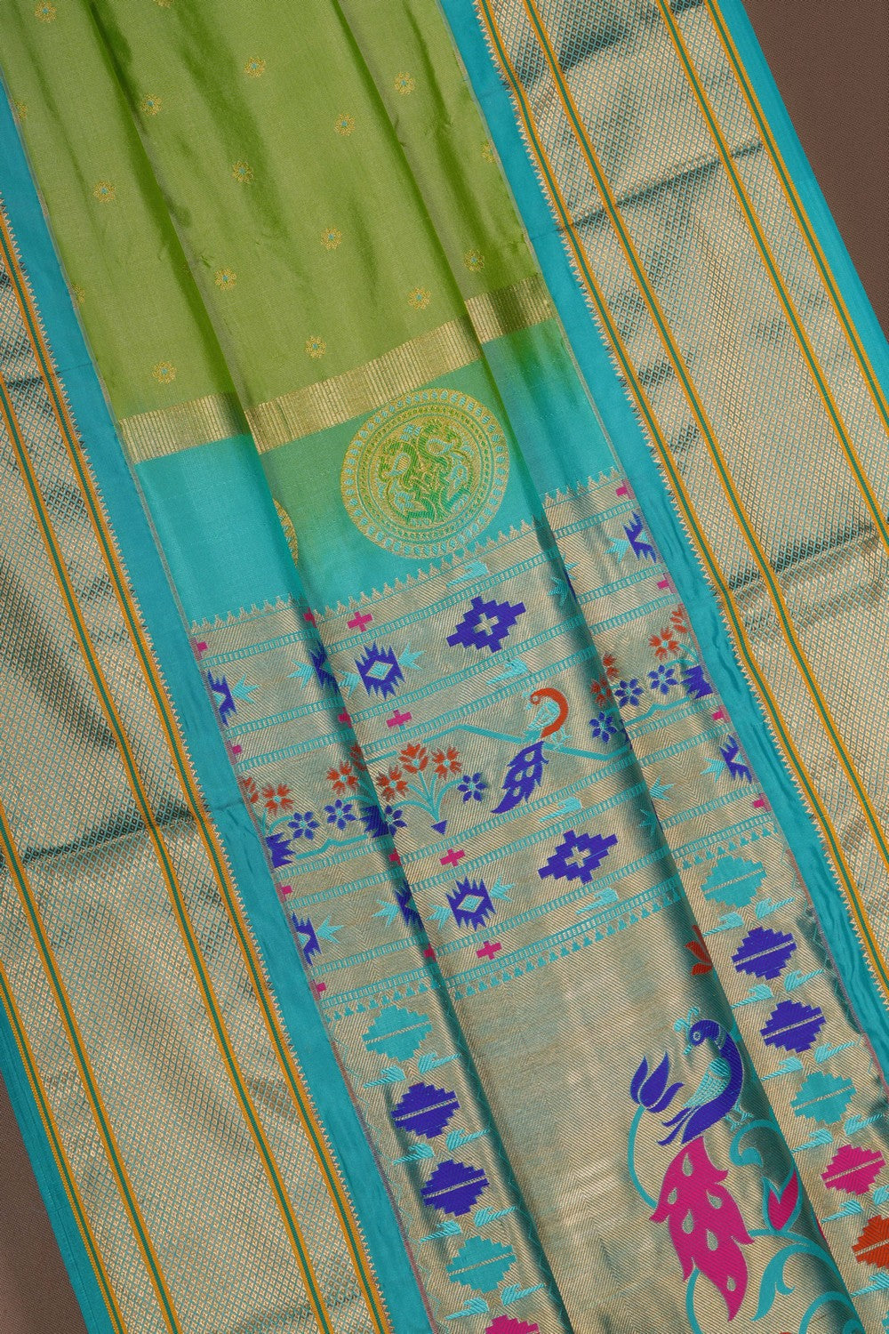 Image of A Beautiful Paithani Silk Saree
