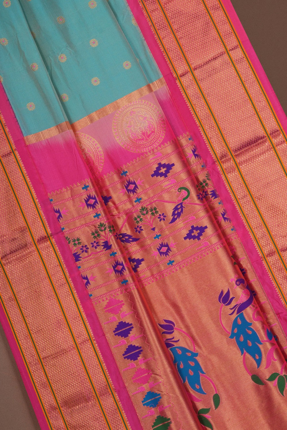 Image of A Beautiful Paithani Silk Saree