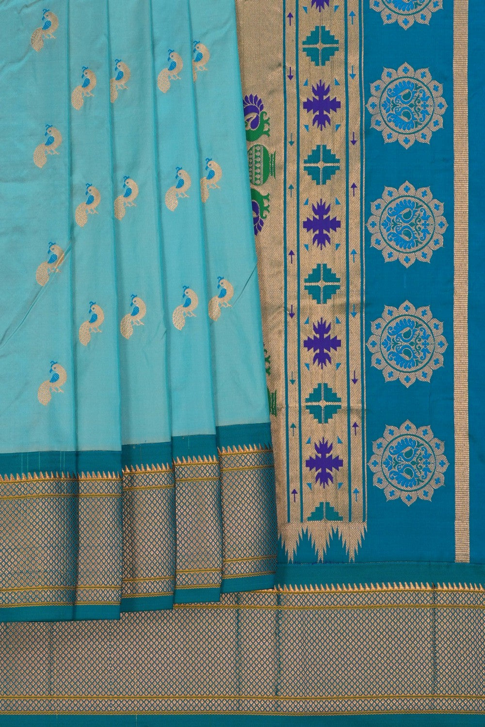 Image of A Beautiful Paithani Silk Saree
