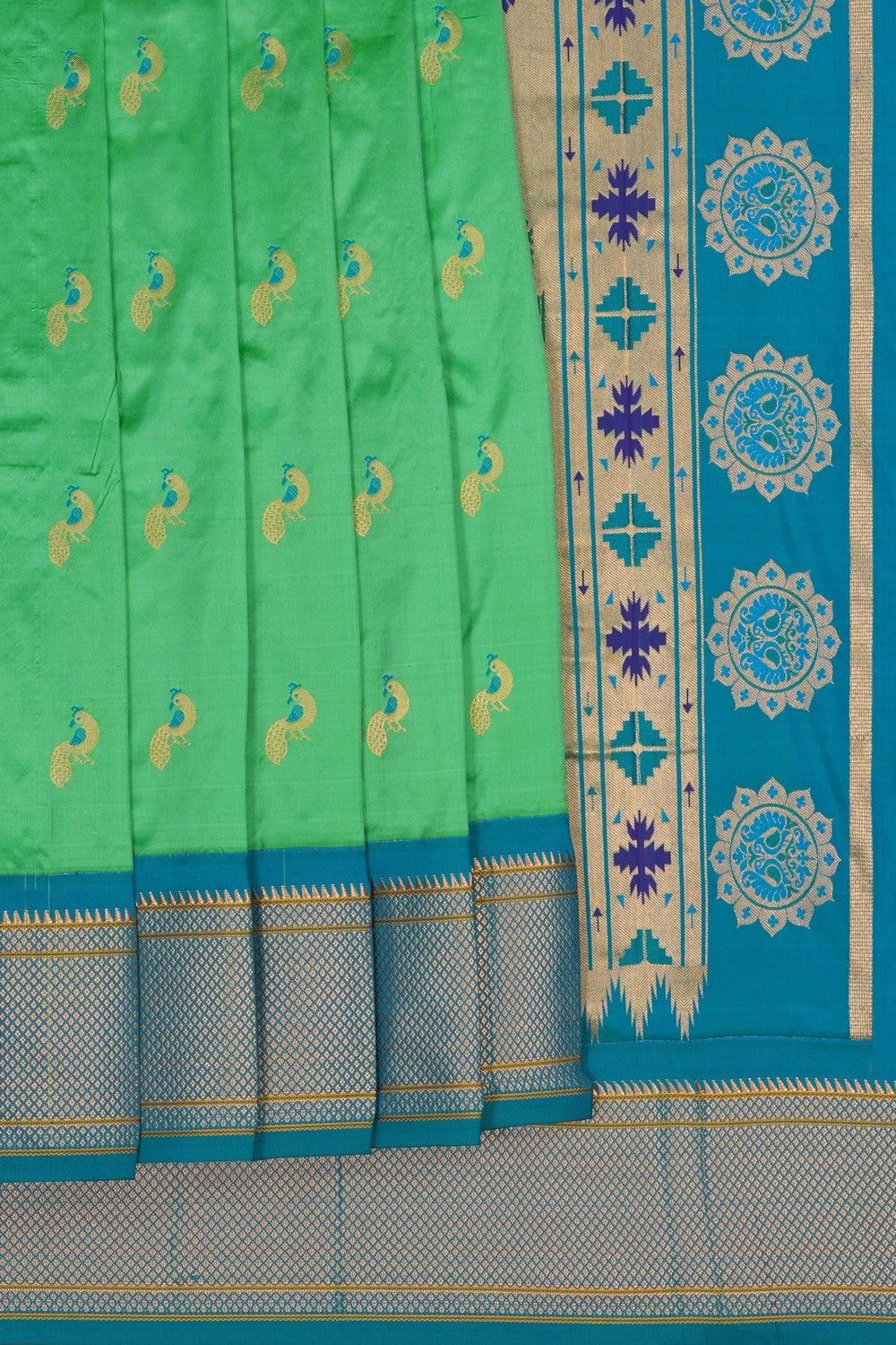 Image of A Beautiful Paithani Silk Saree