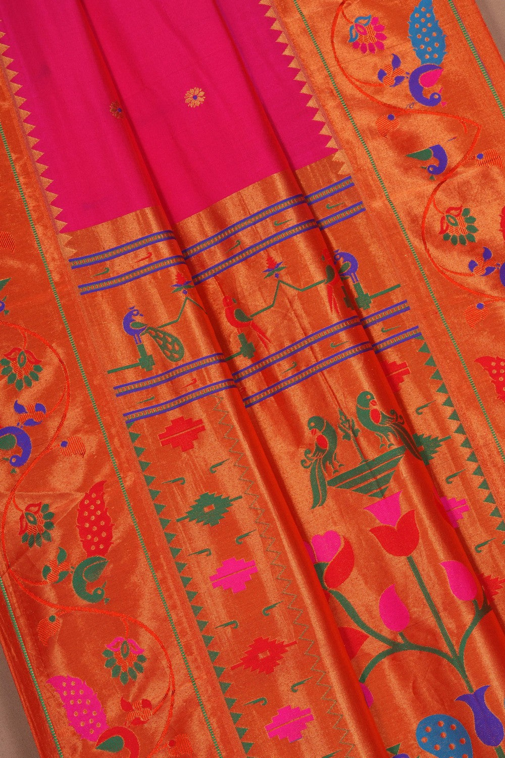 Image of A Beautiful Paithani Silk Saree