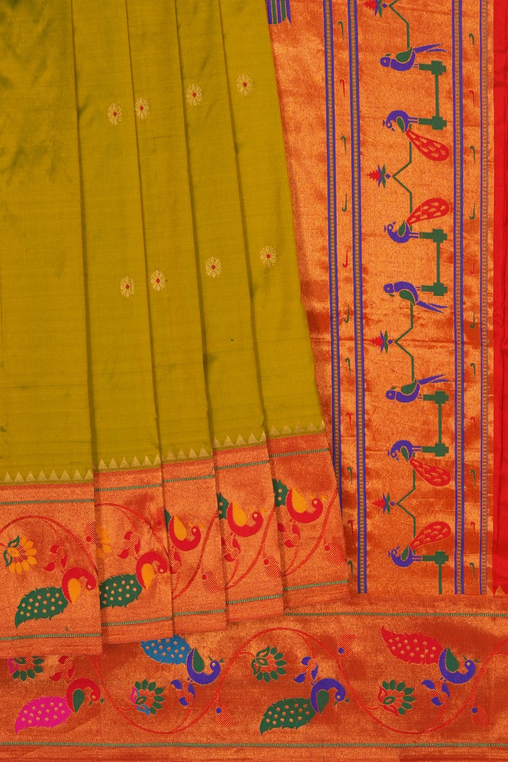 Image of A Beautiful Paithani Silk Saree