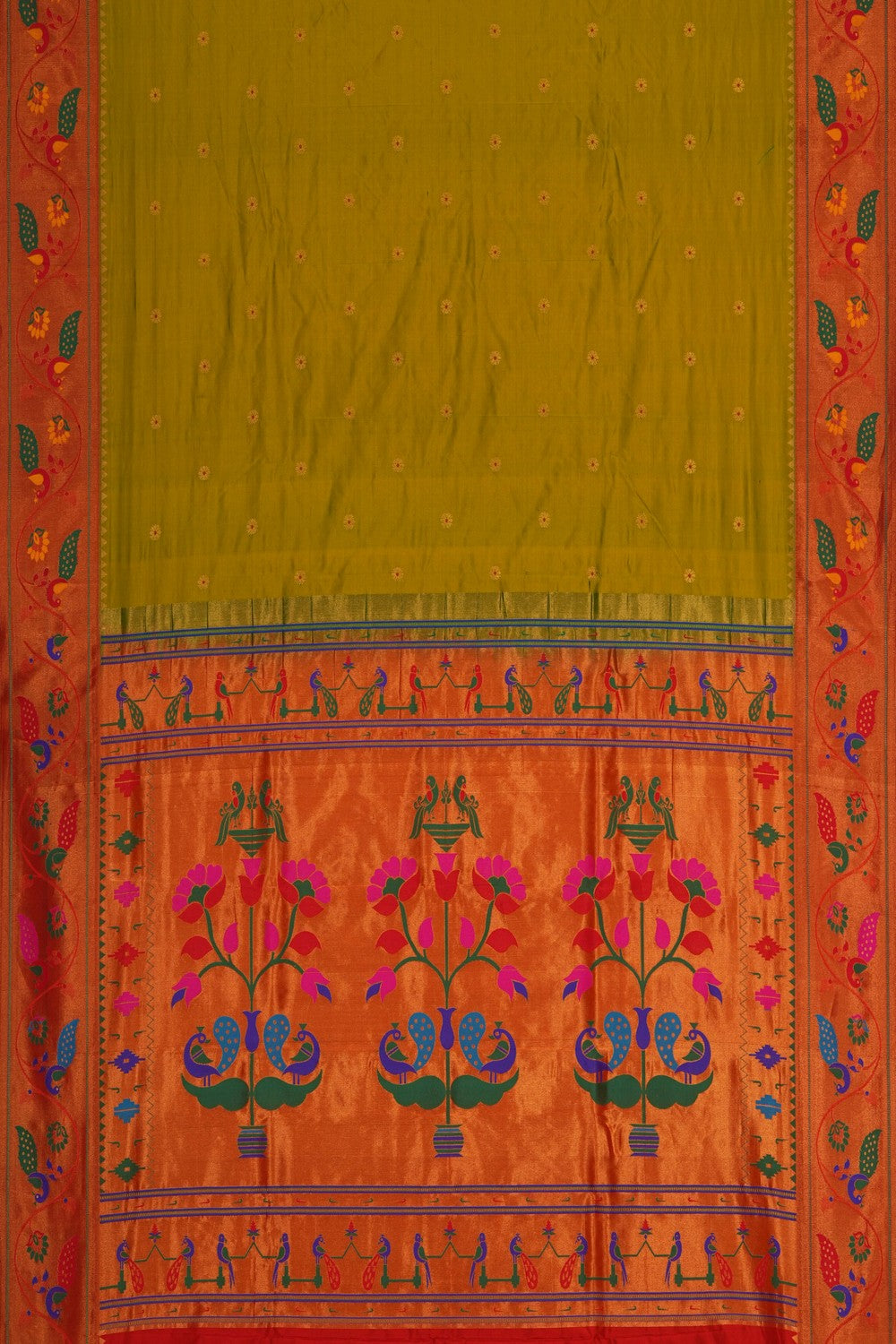 Image of A Beautiful Paithani Silk Saree