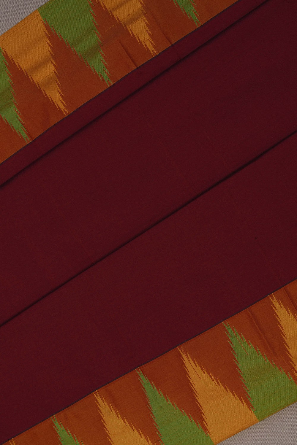 Image of South Silk Maroon Saree