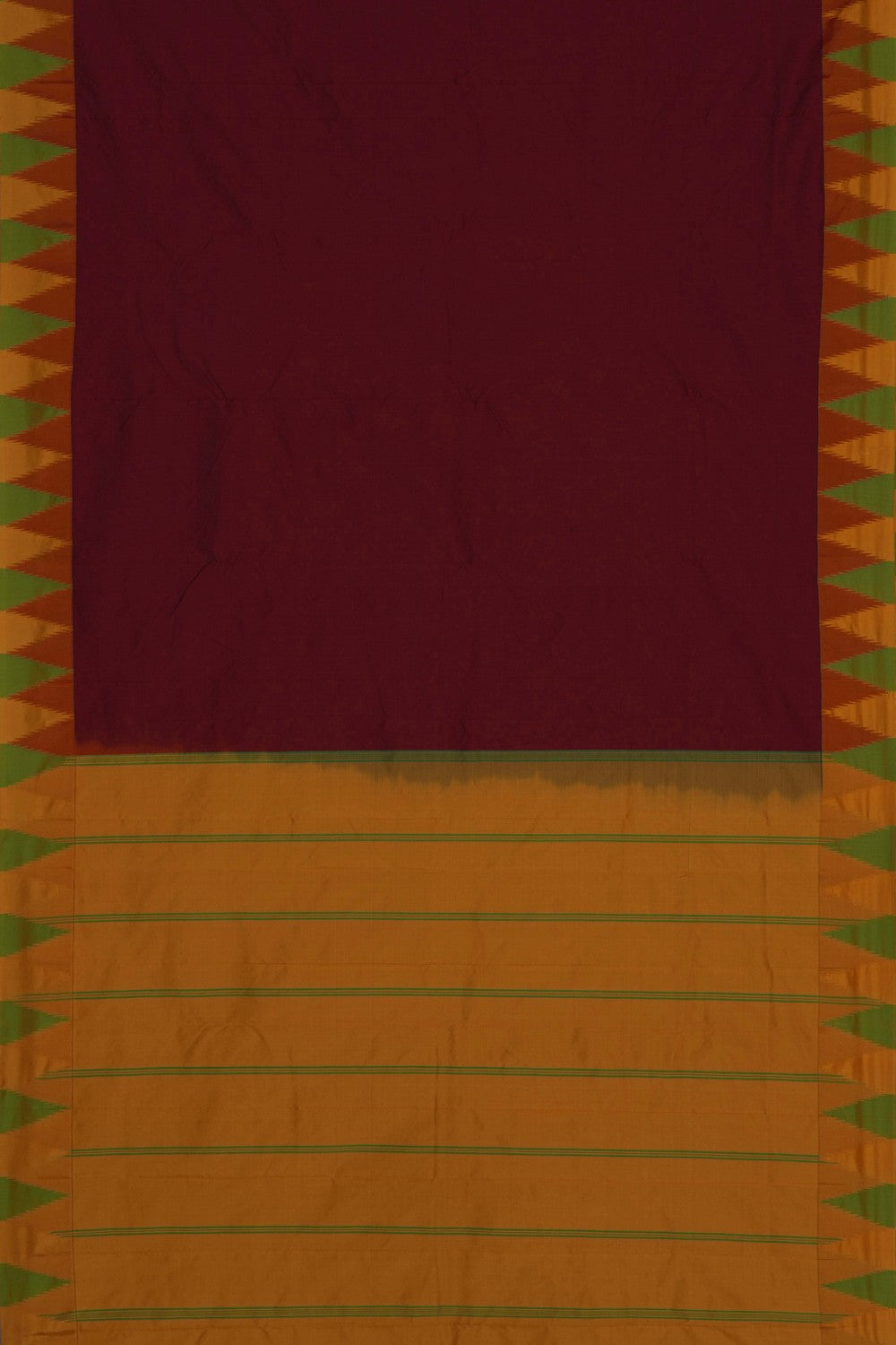 Image of South Silk Maroon Saree