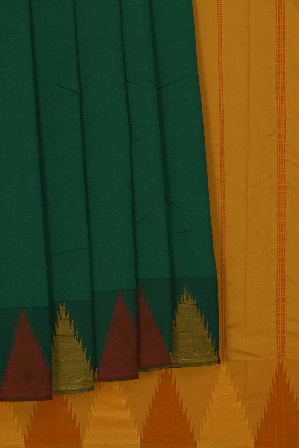 Image of South Silk Green Saree