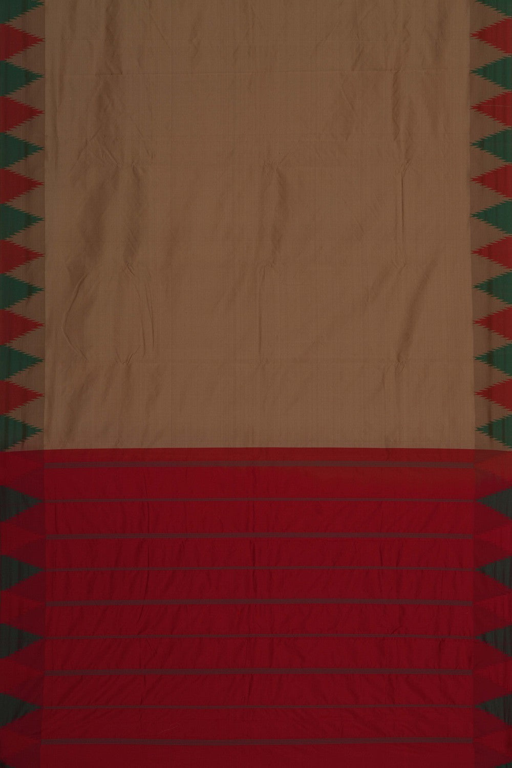 Image of South Silk Beige Saree