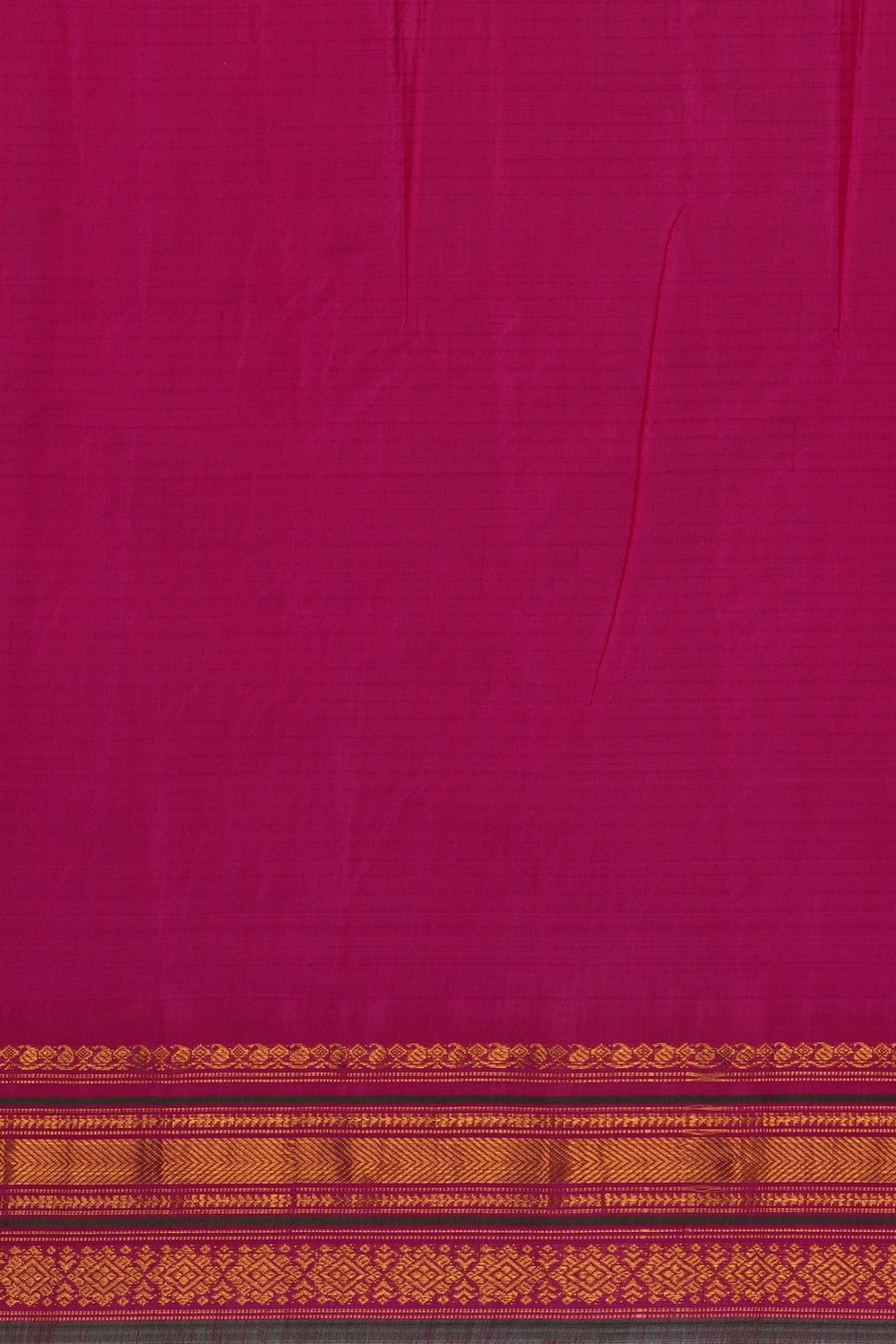 Image of Gadwal Silk Cotton Grey Saree