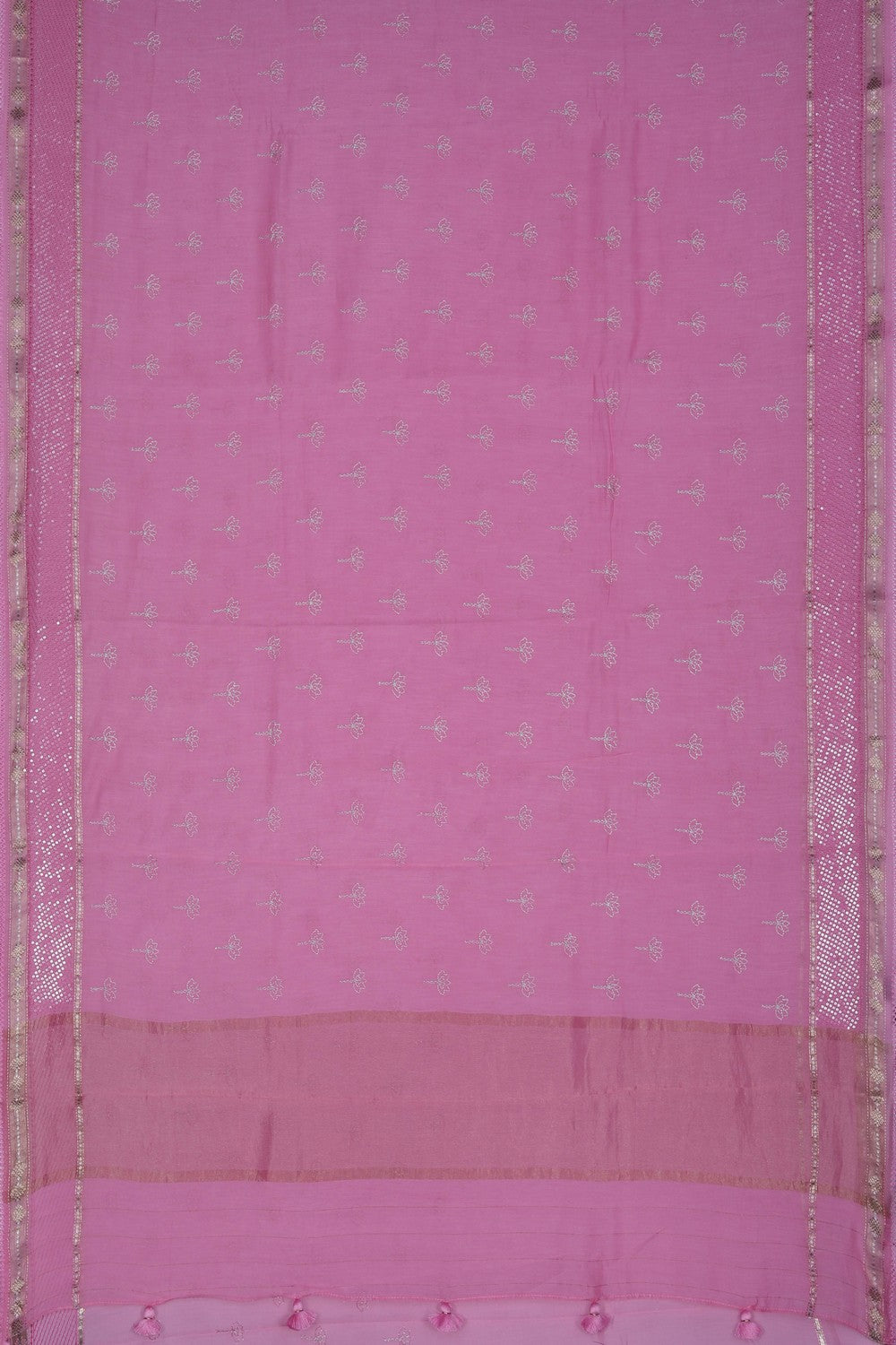 Image of A Pink Embroidery Saree