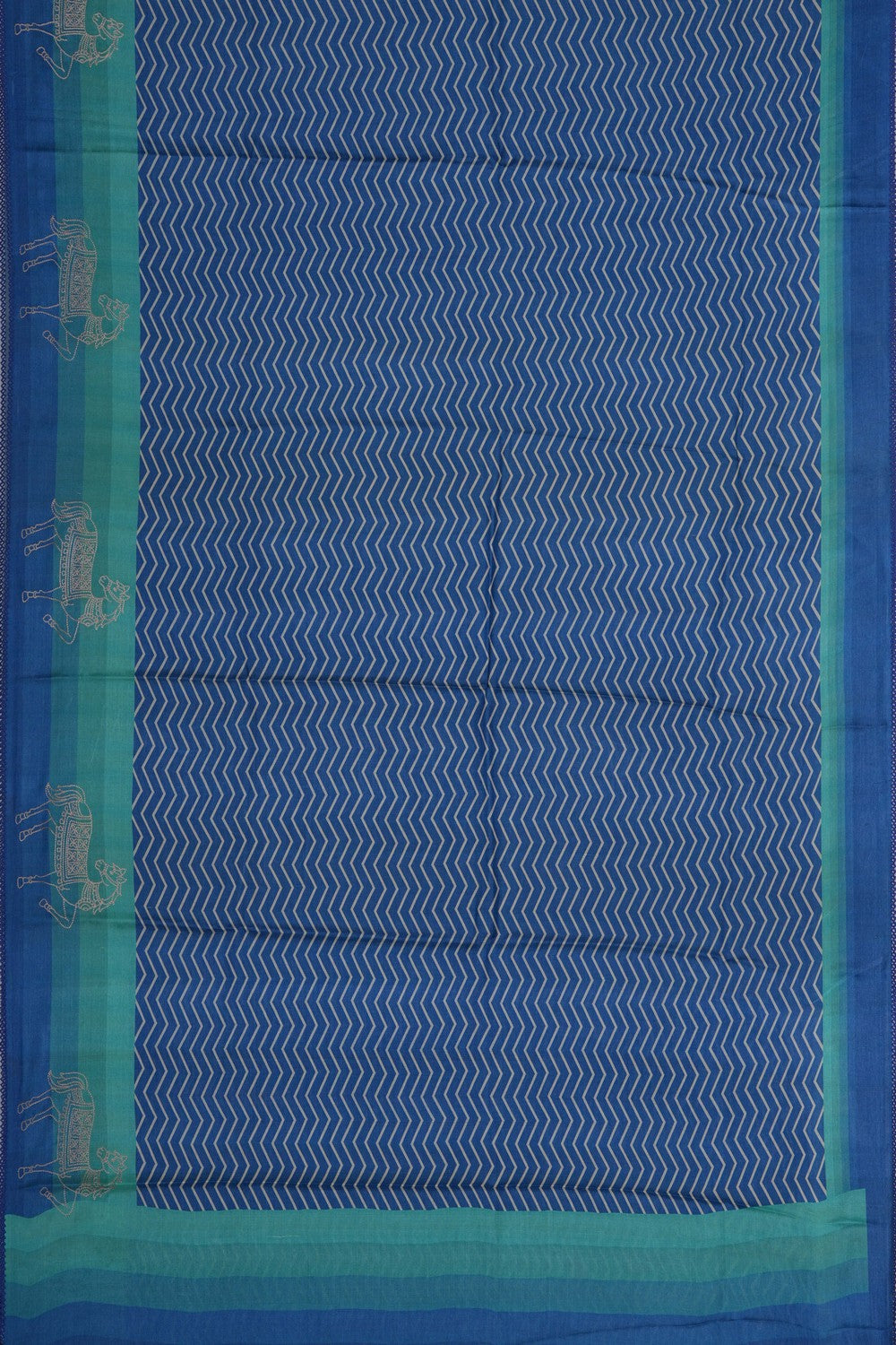 Image of A Blue Silk Saree