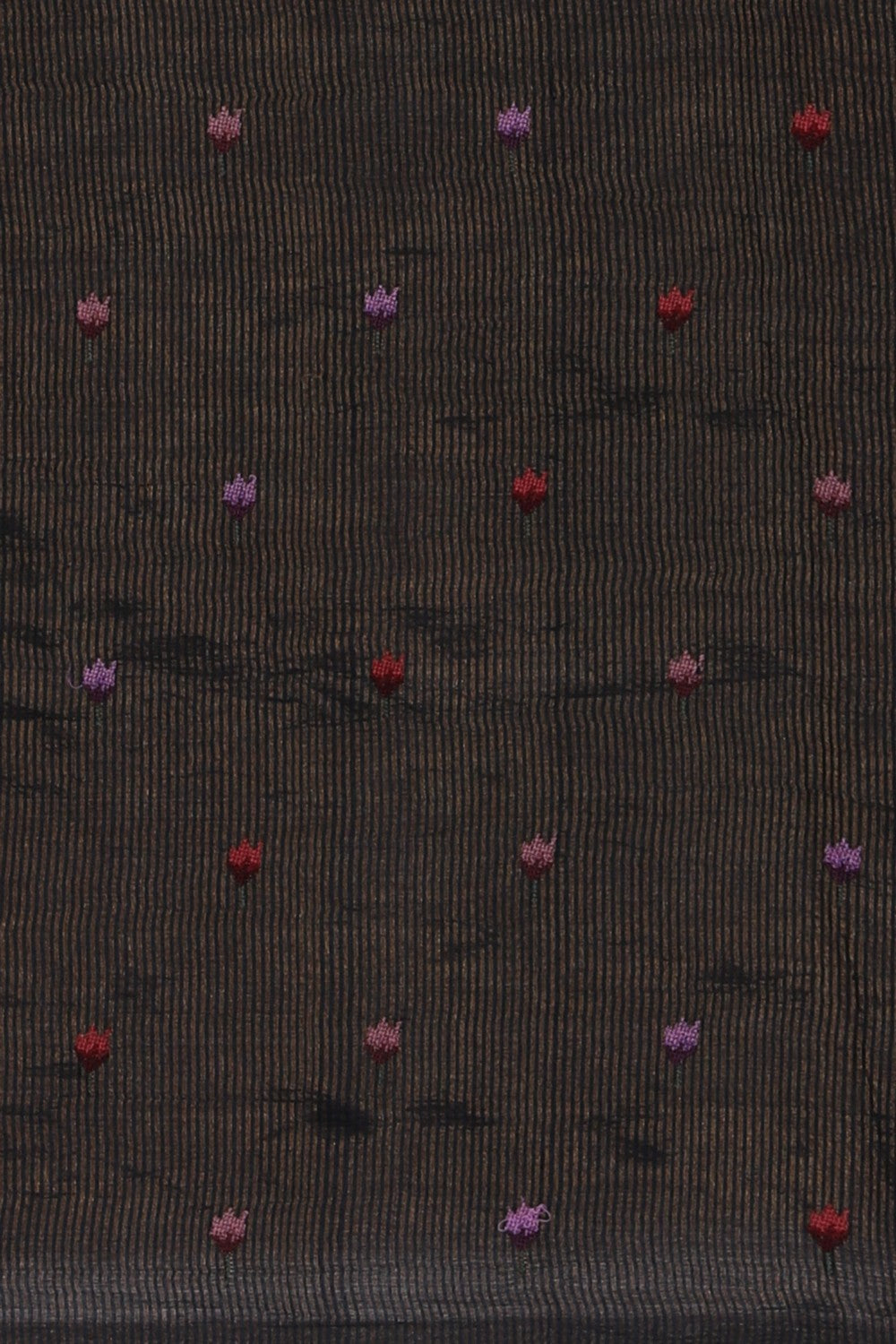 Image of A Black Silk Saree