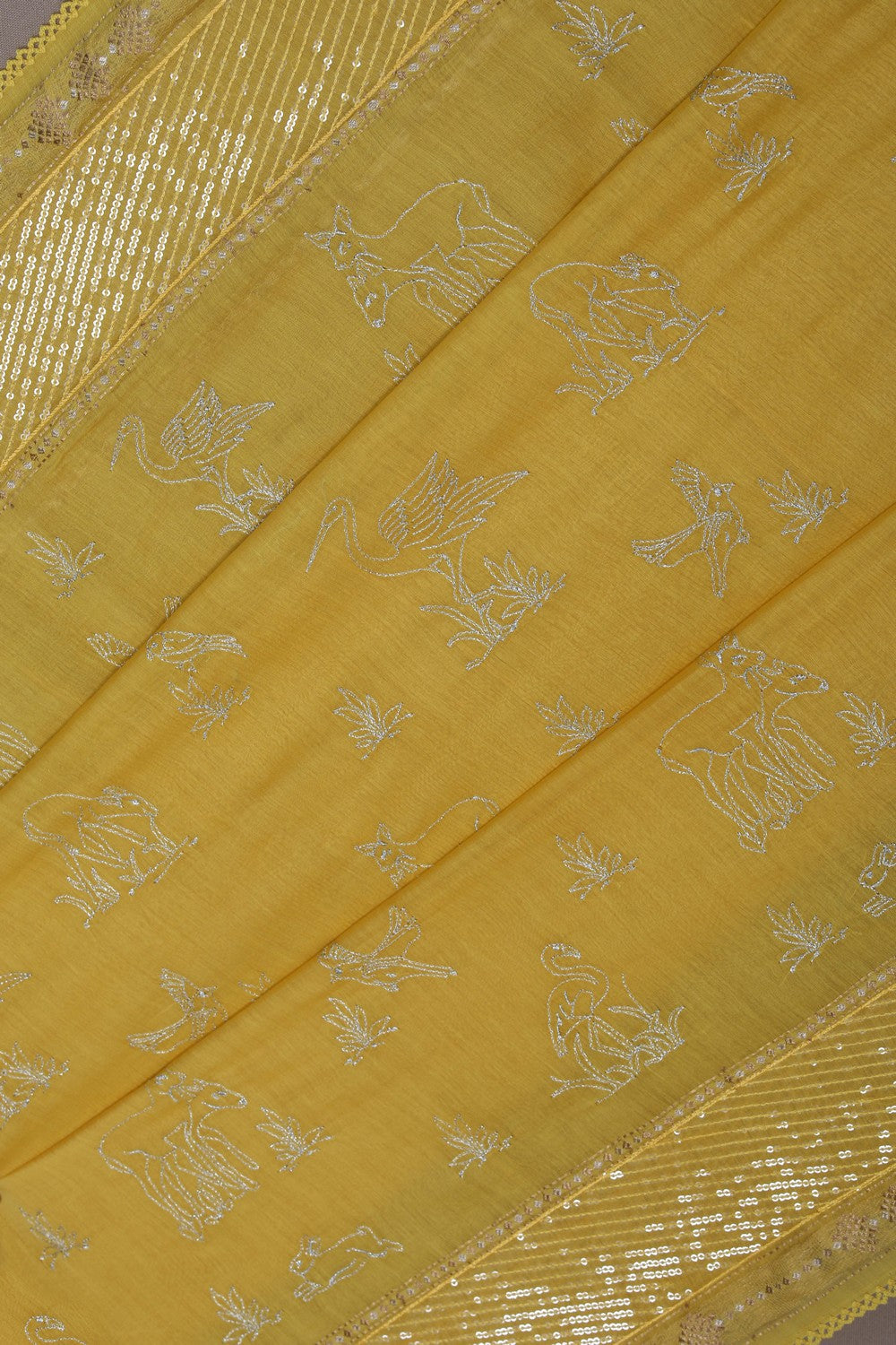 Image of A Beautiful Embroidered Saree