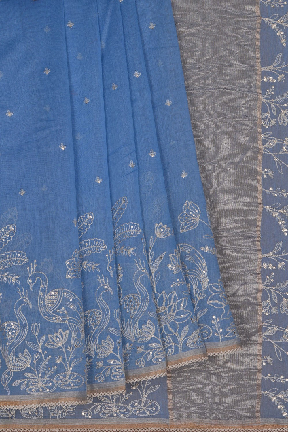 Image of A Beautiful Embroidered Saree