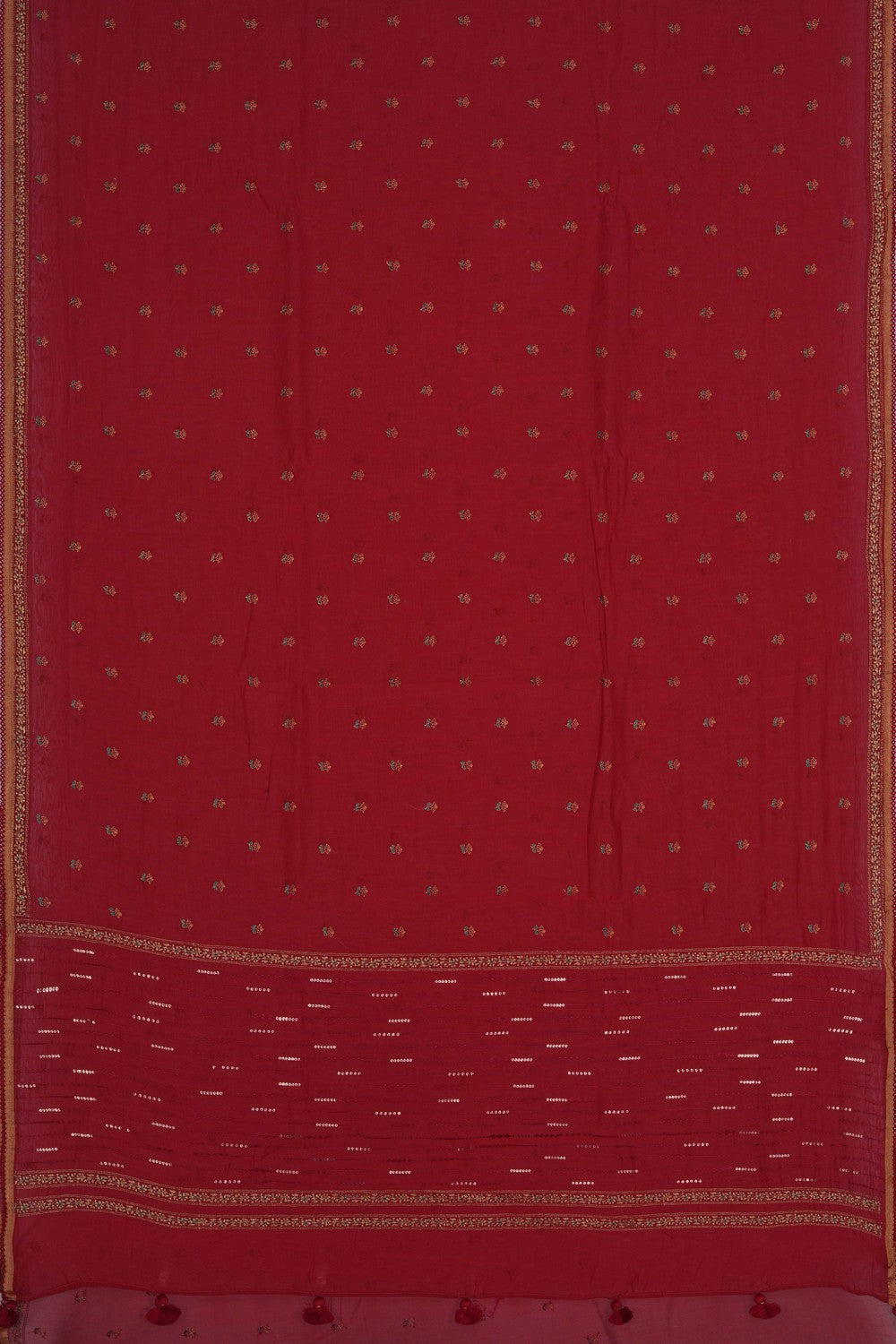 Image of A Beautiful Embroidered Saree