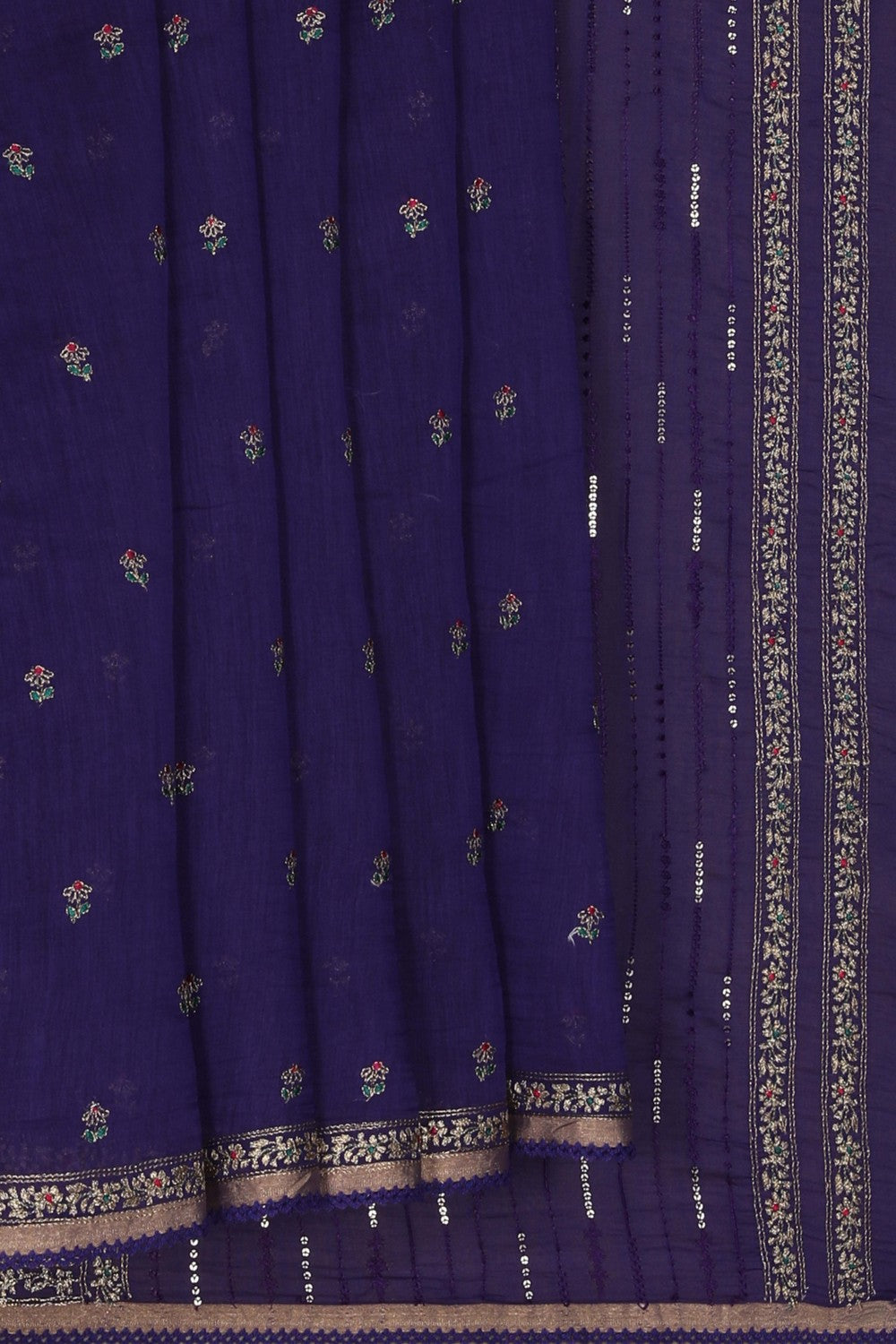 Image of A Beautiful Embroidered Saree