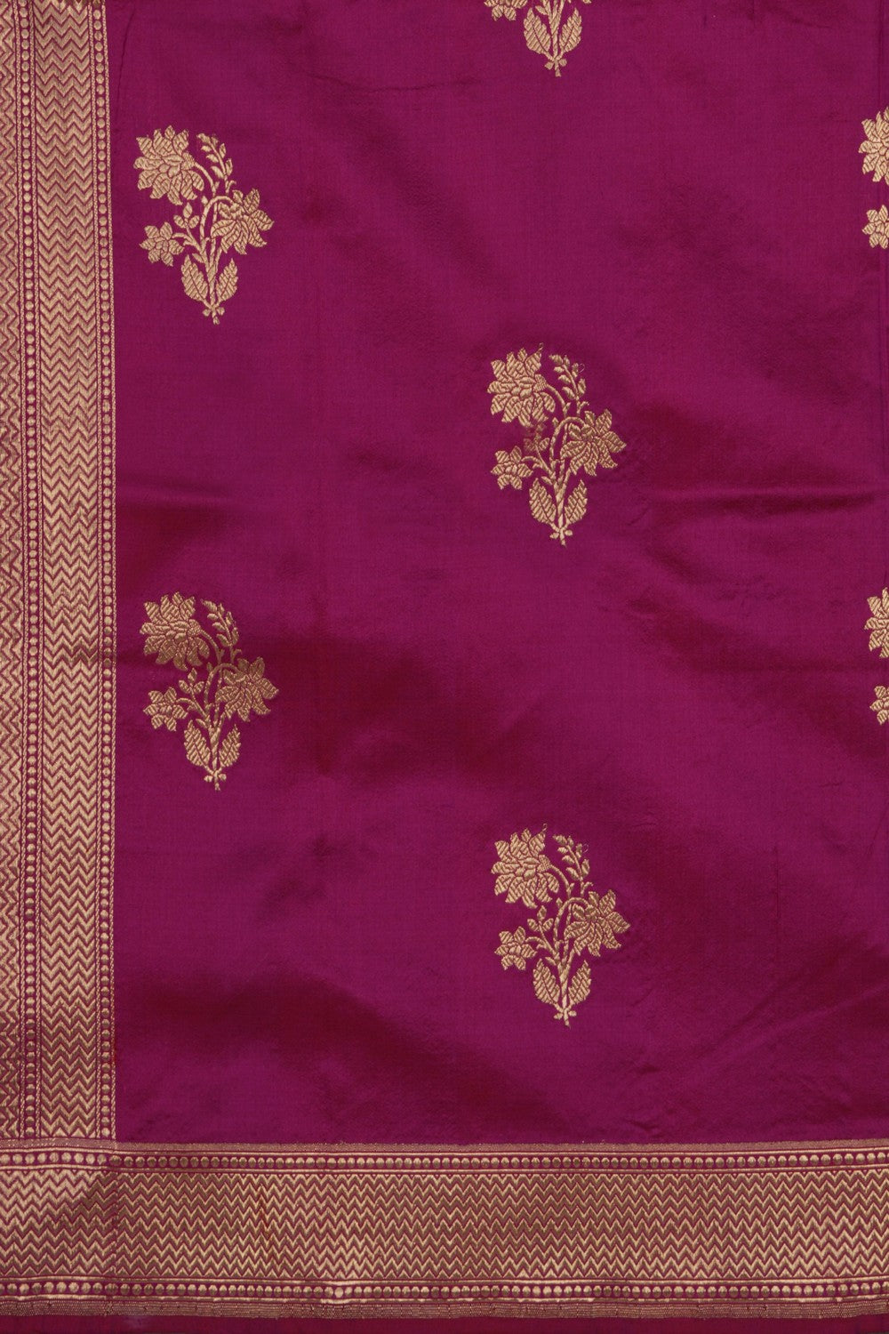 Image of Banarasi Silk Pink Dupatta