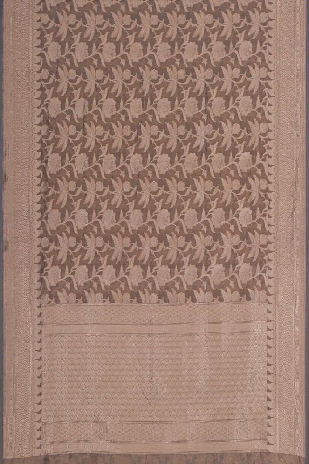 Image of Banarasi Kora Gold Tissue Saree