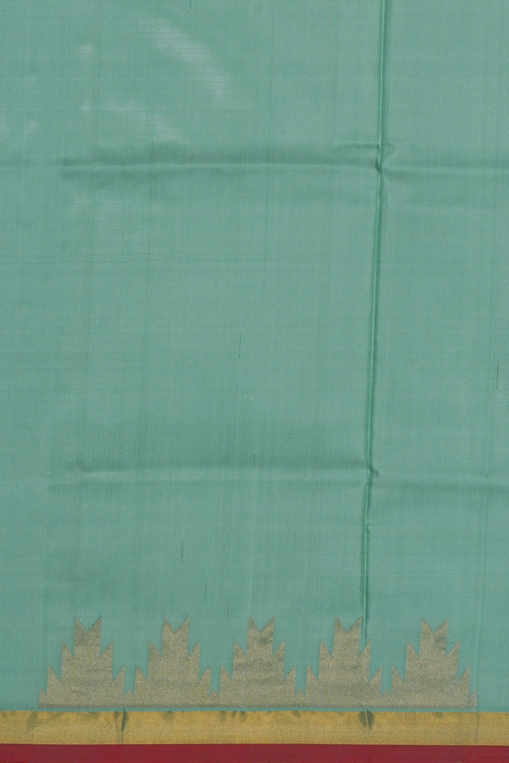 Image of Uppada Brocade Silk Green Saree