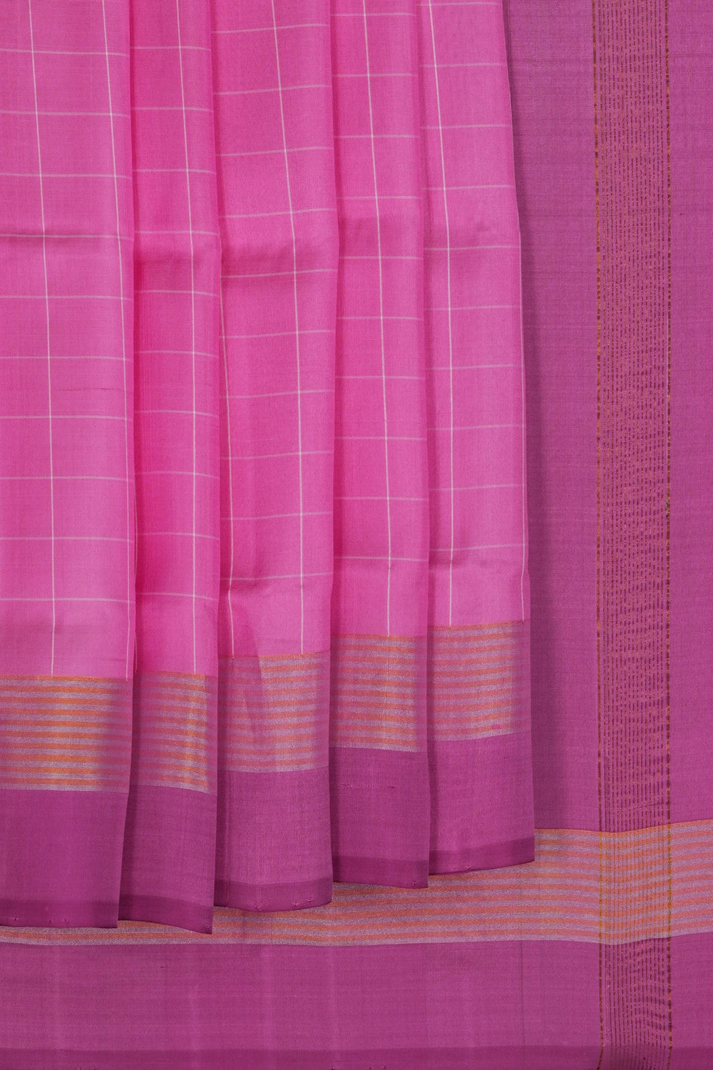 Image of Uppada Silk Pink Saree