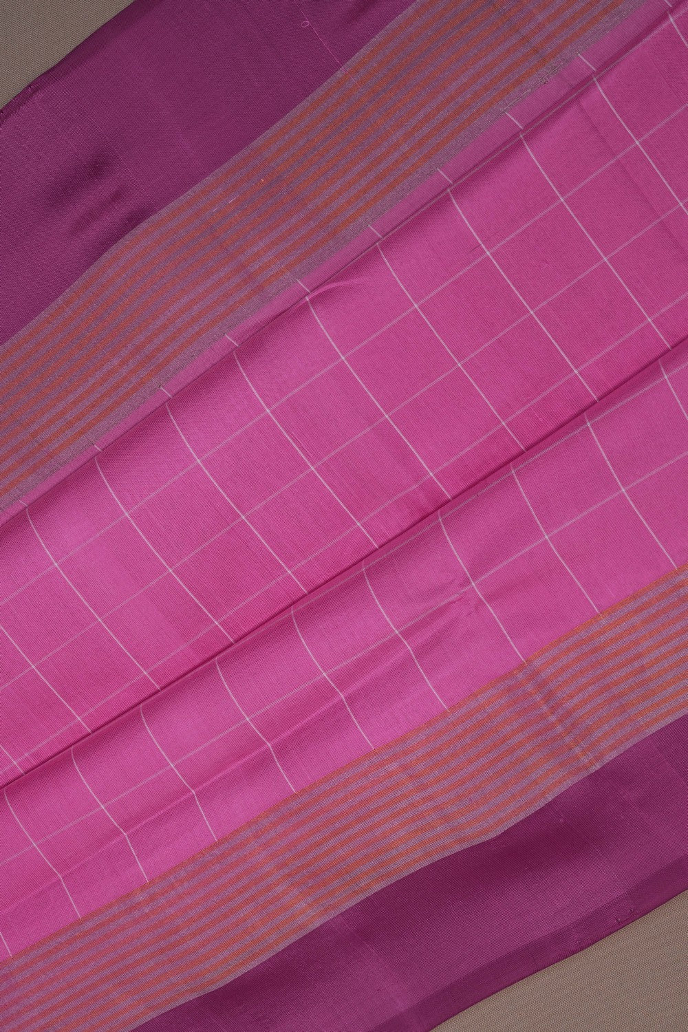 Image of Uppada Silk Pink Saree