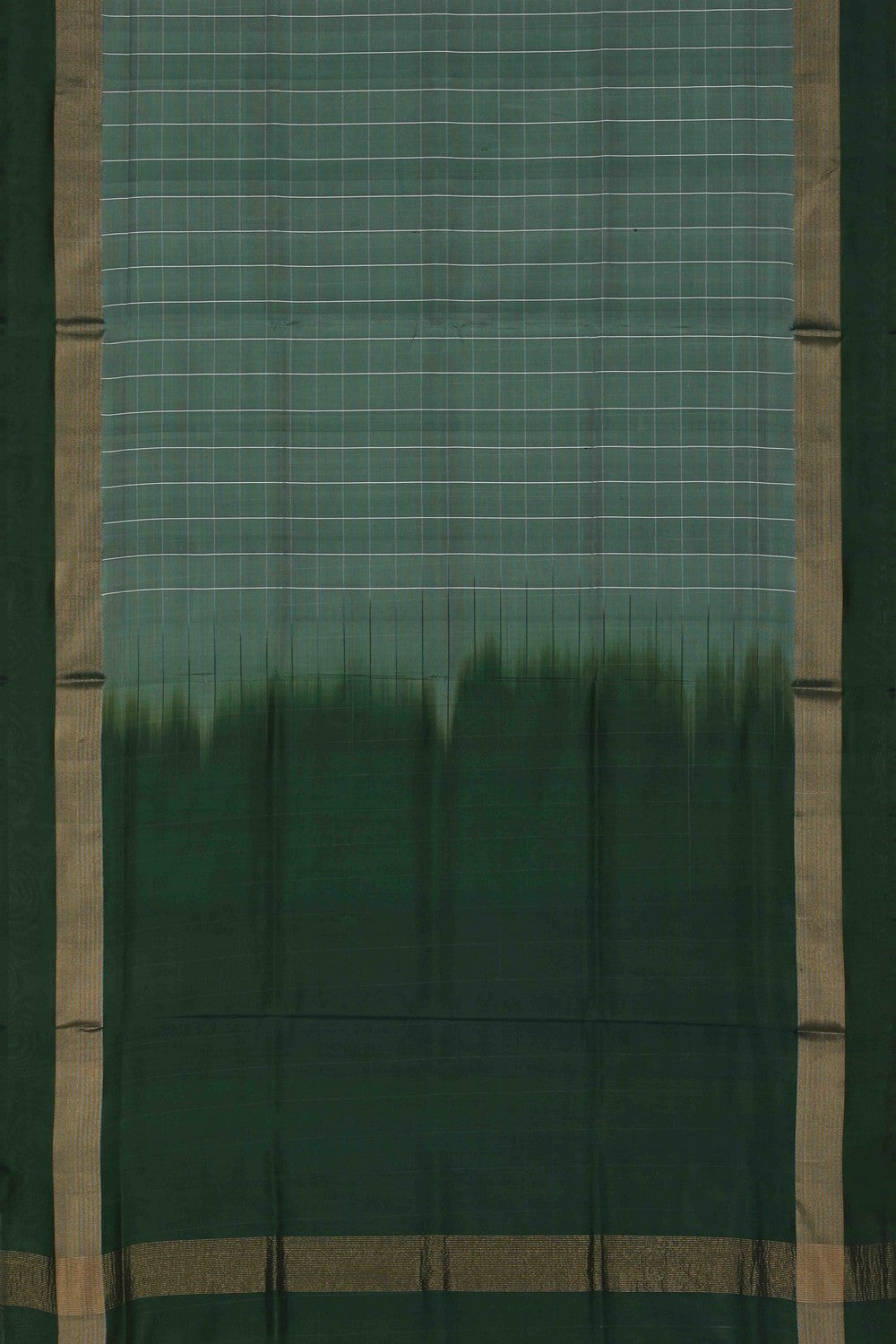 Image of Uppada Silk Green Saree