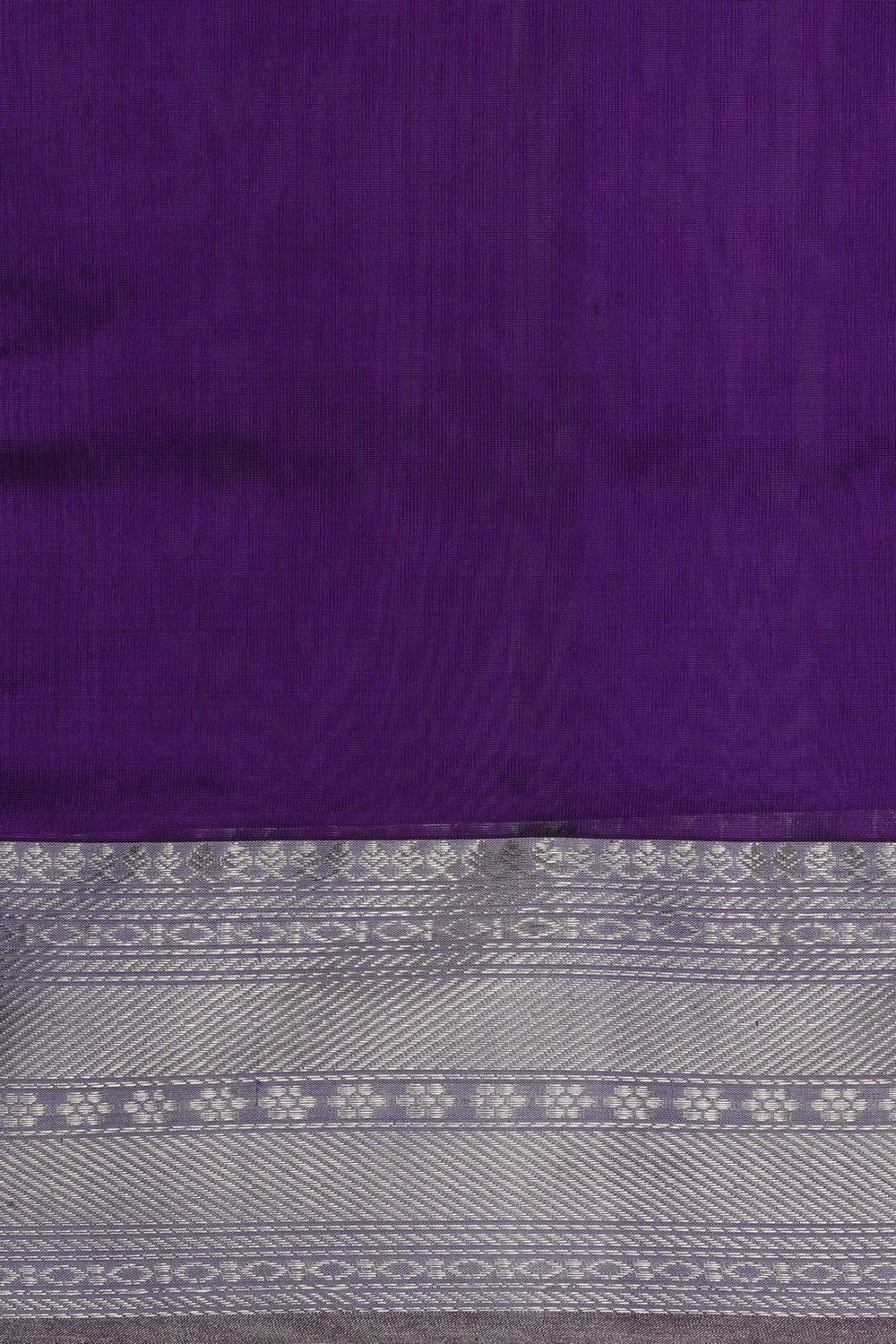 Image of Chanderi Silk Purple Saree