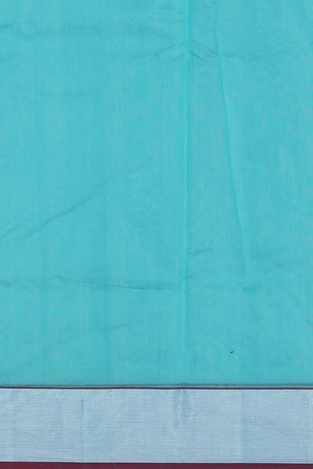 Image of Chanderi Silk Cotton Turquoise Green Saree