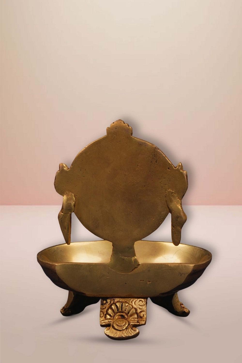 Image of Brass Shanku Chakra Diya