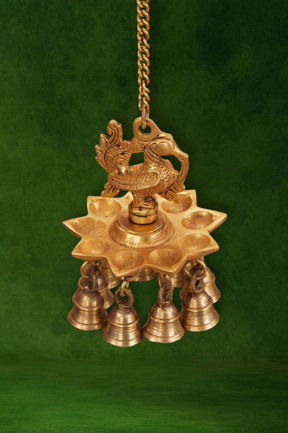 Image of Brass Annapakshi Diya