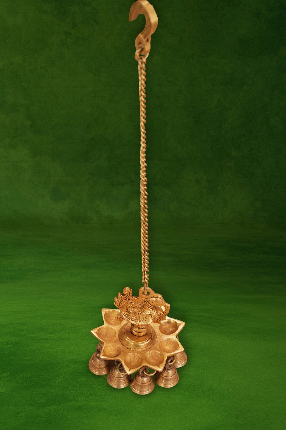 Image of Brass Annapakshi Diya