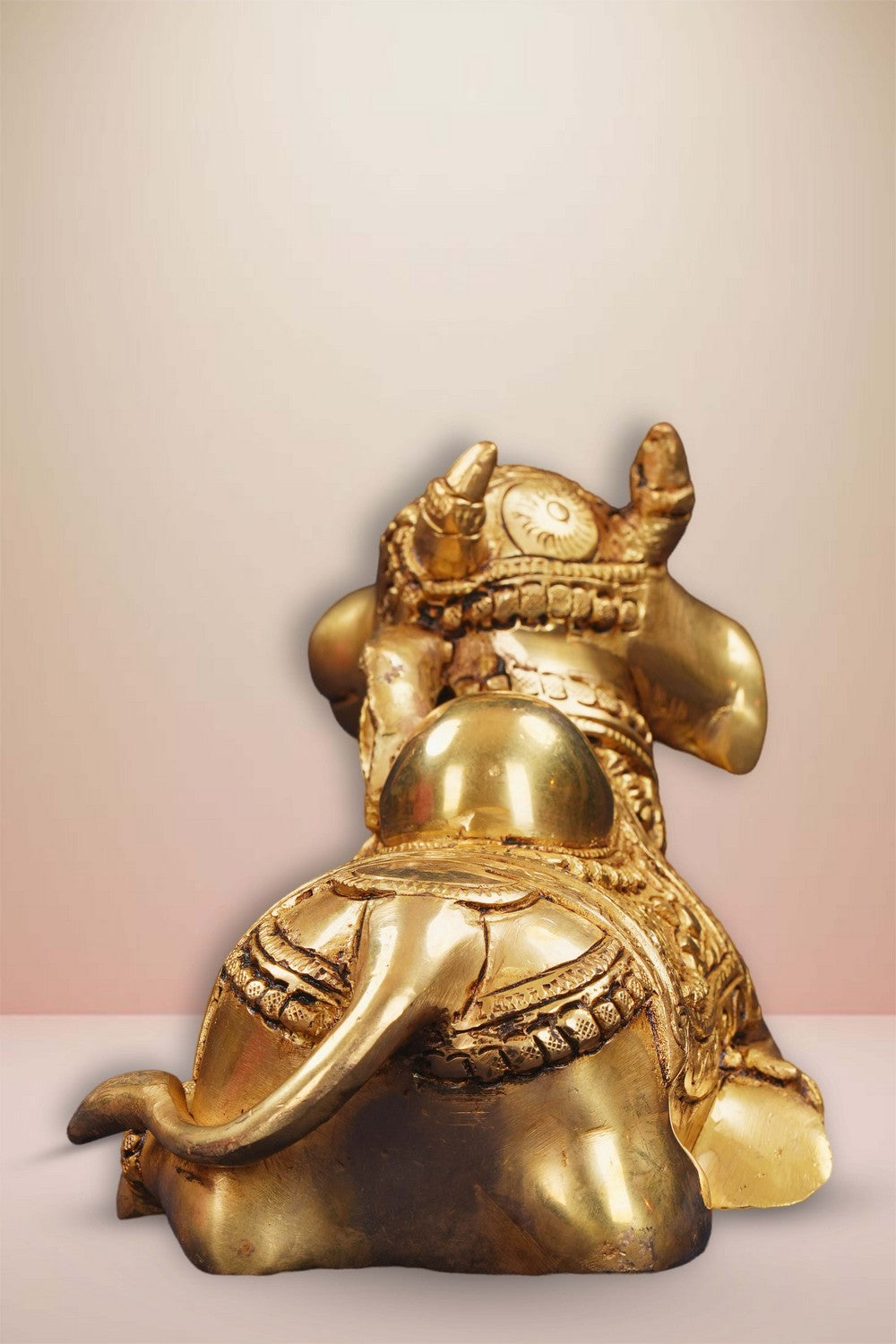 Image of Brass Nandi Sitting Idol