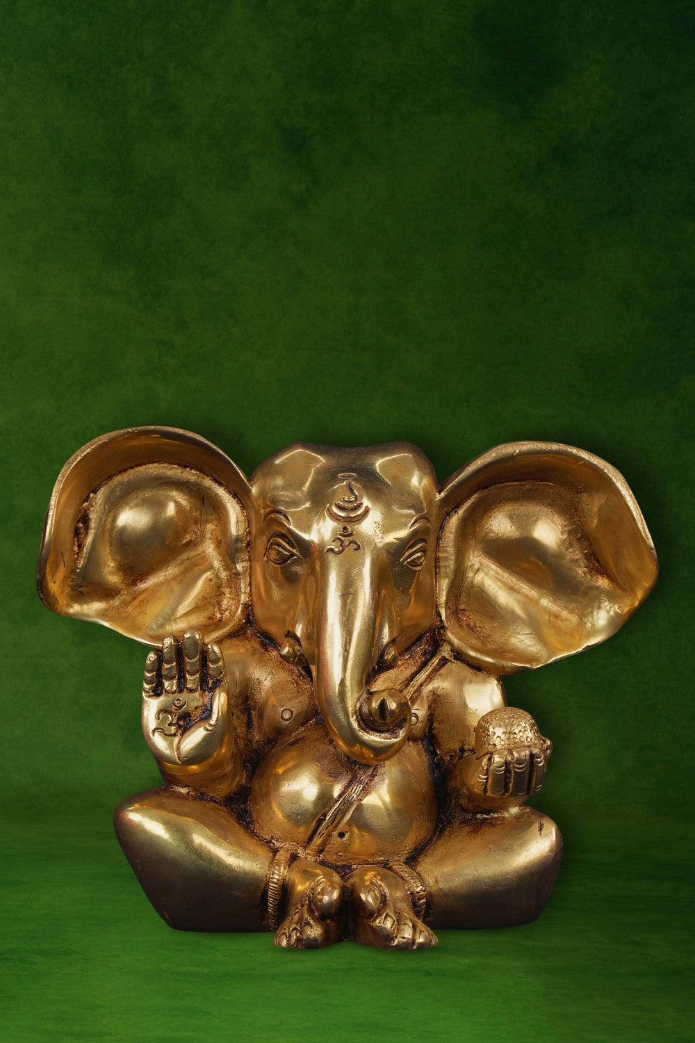Image of Brass Ganesh in sitting position
