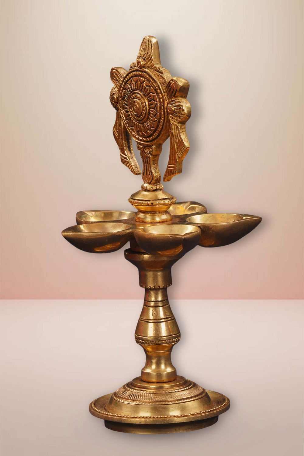 Image of Brass Chakra Diya