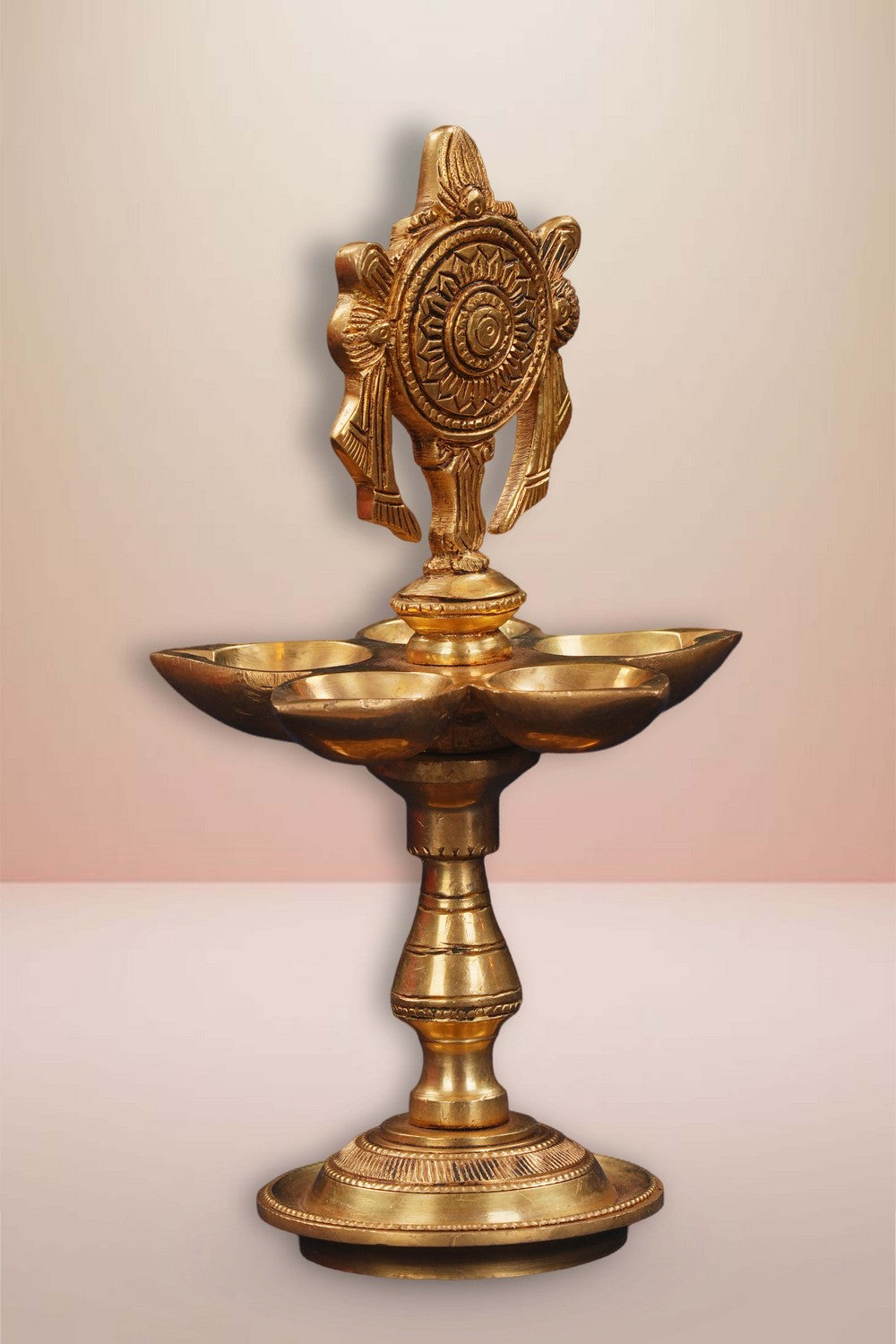 Image of Brass Chakra Diya