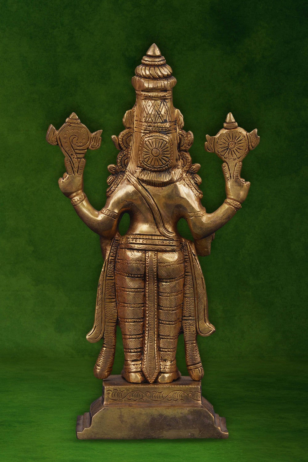 Image of Handcrafted Brass Tirupati Balaji Idol