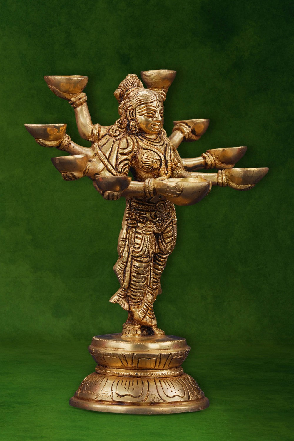 Image of Brass Oil Deepam Devi