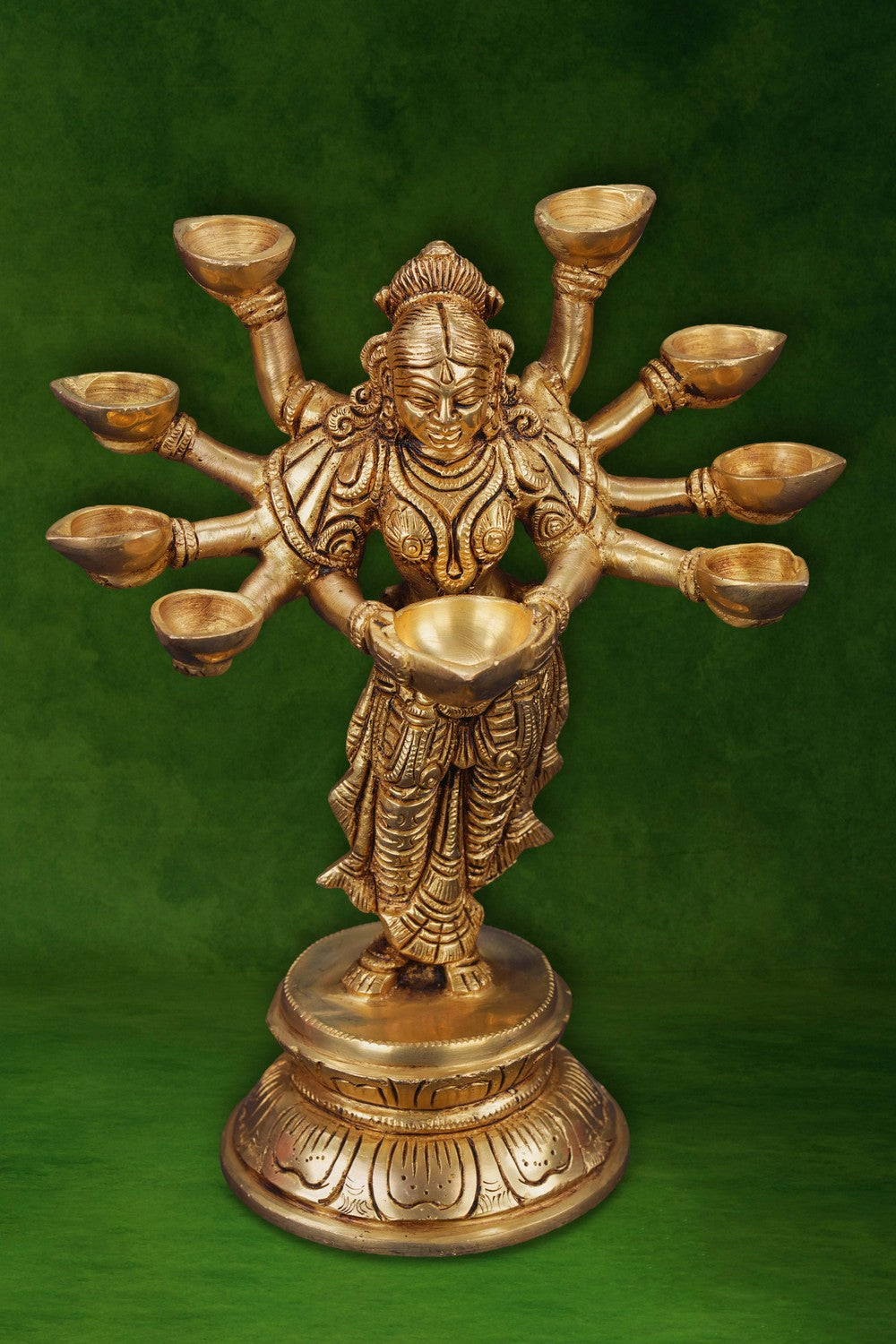Image of Brass Oil Deepam Devi