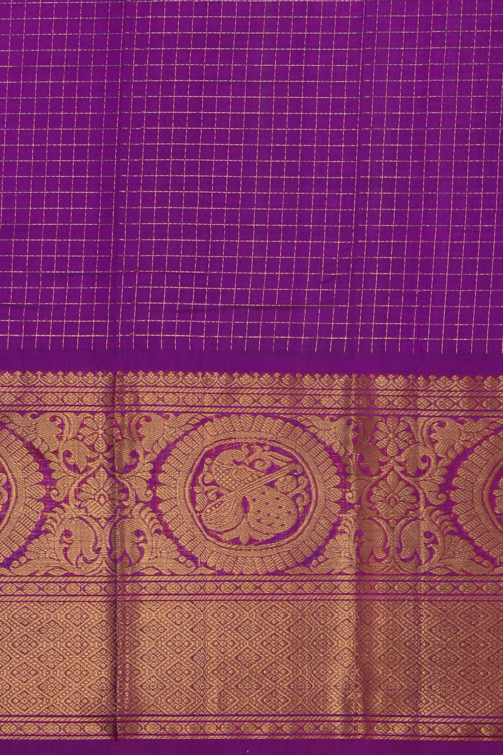 Image of A South Silk-Cotton Pavadai with Dupatta 3PCS